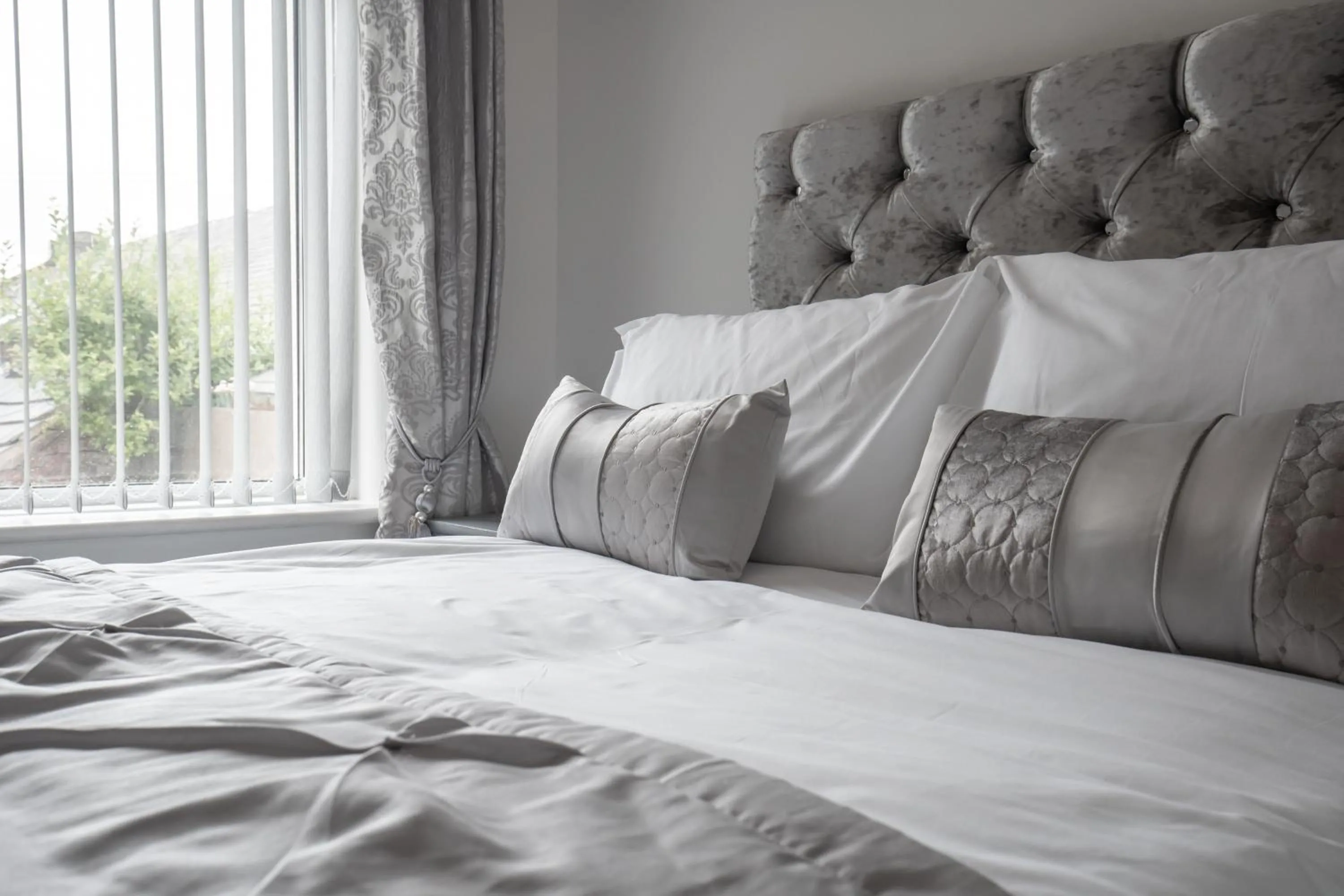 Bed in The Gables Hotel by Cherish Lewis Blackpool