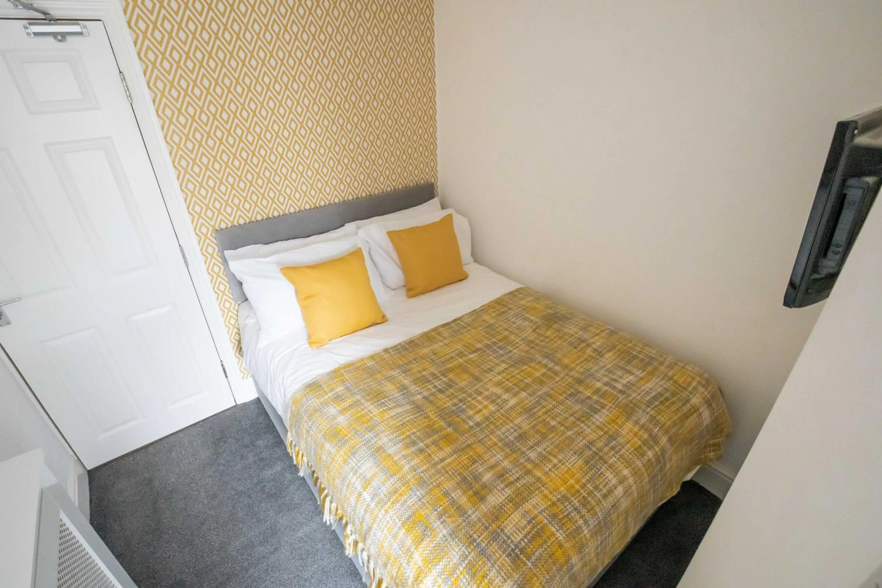 Bed in The Gables Hotel by Cherish Lewis Blackpool