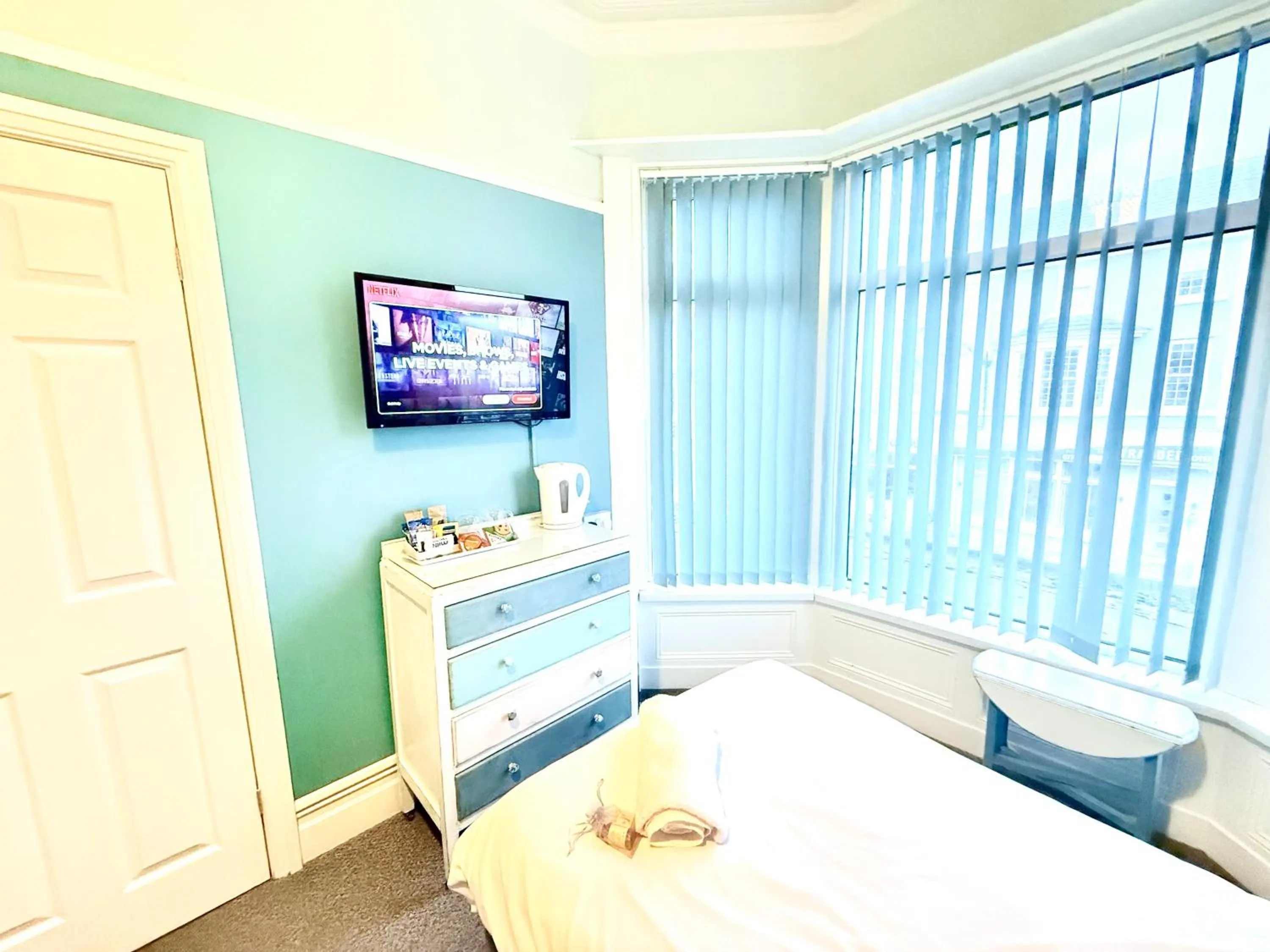 Bed in The Gables Hotel by Cherish Lewis Blackpool