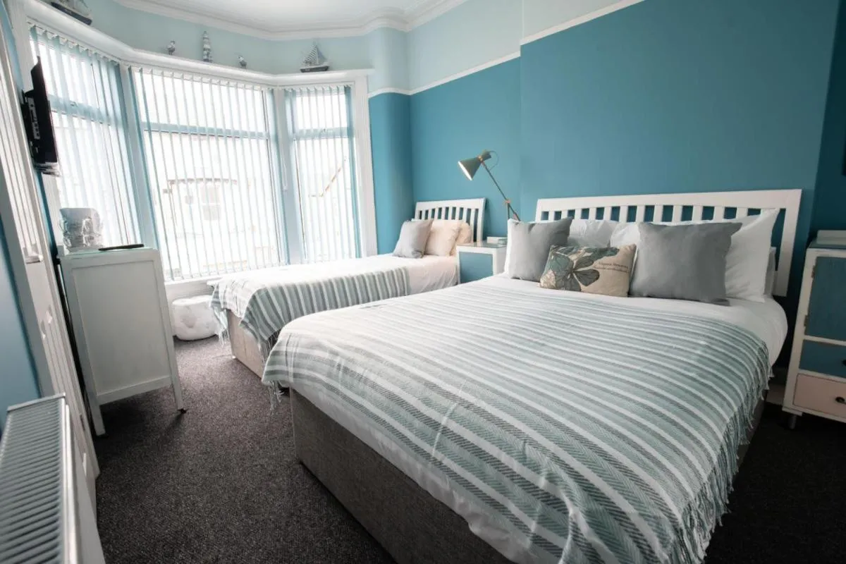 Bed in The Gables Hotel by Cherish Lewis Blackpool