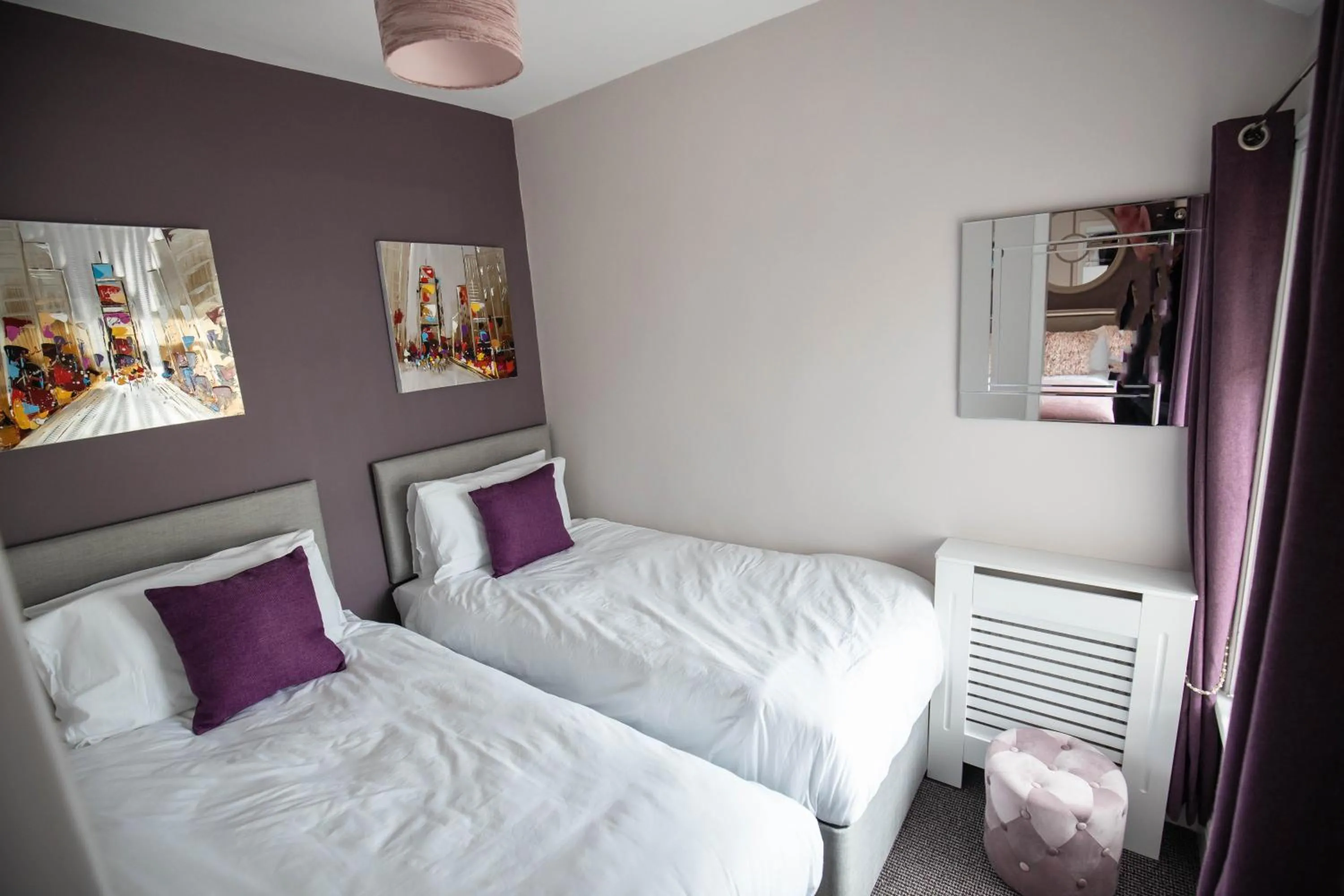 Bed in The Gables Hotel by Cherish Lewis Blackpool