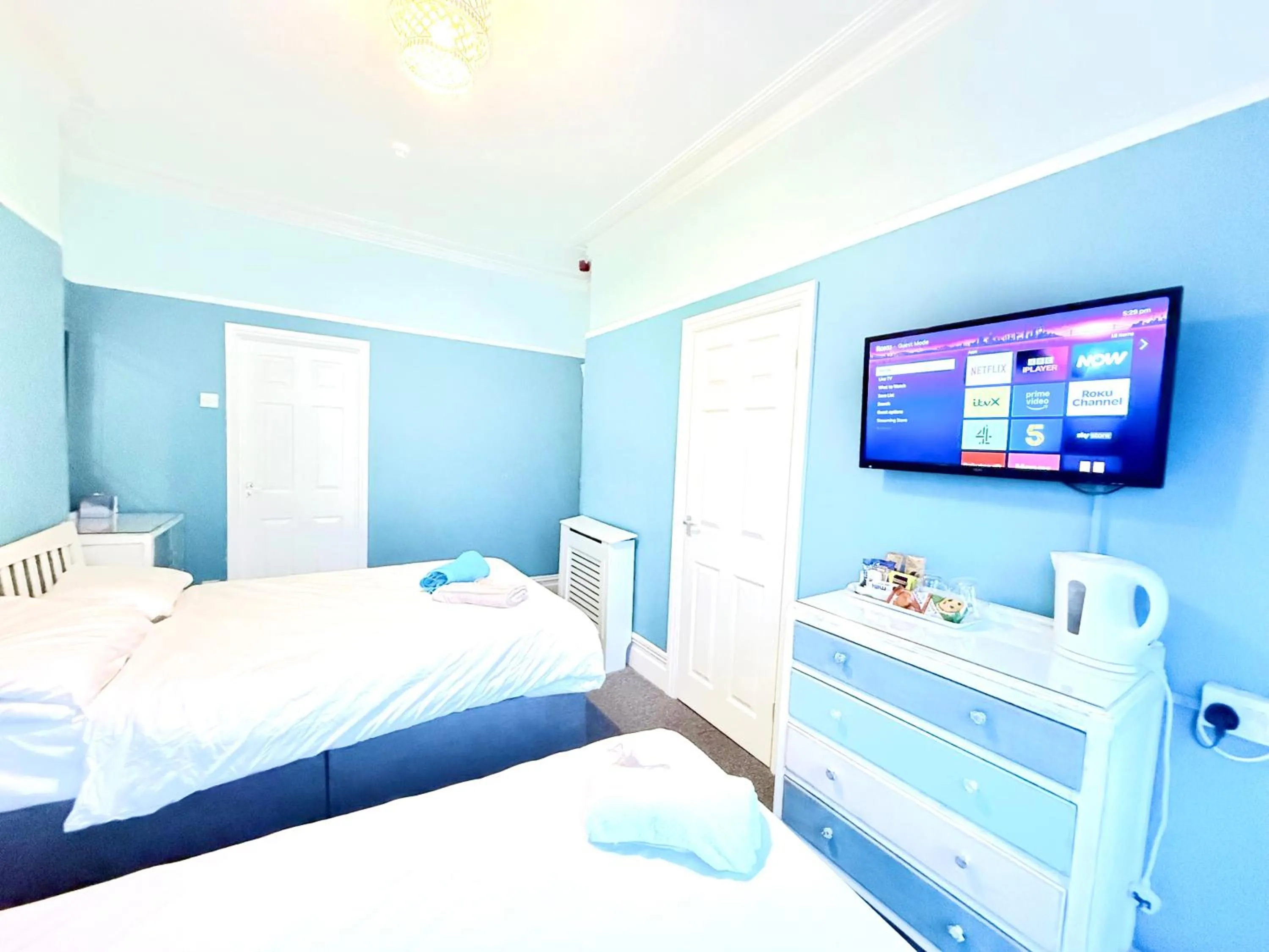 Bed in The Gables Hotel by Cherish Lewis Blackpool