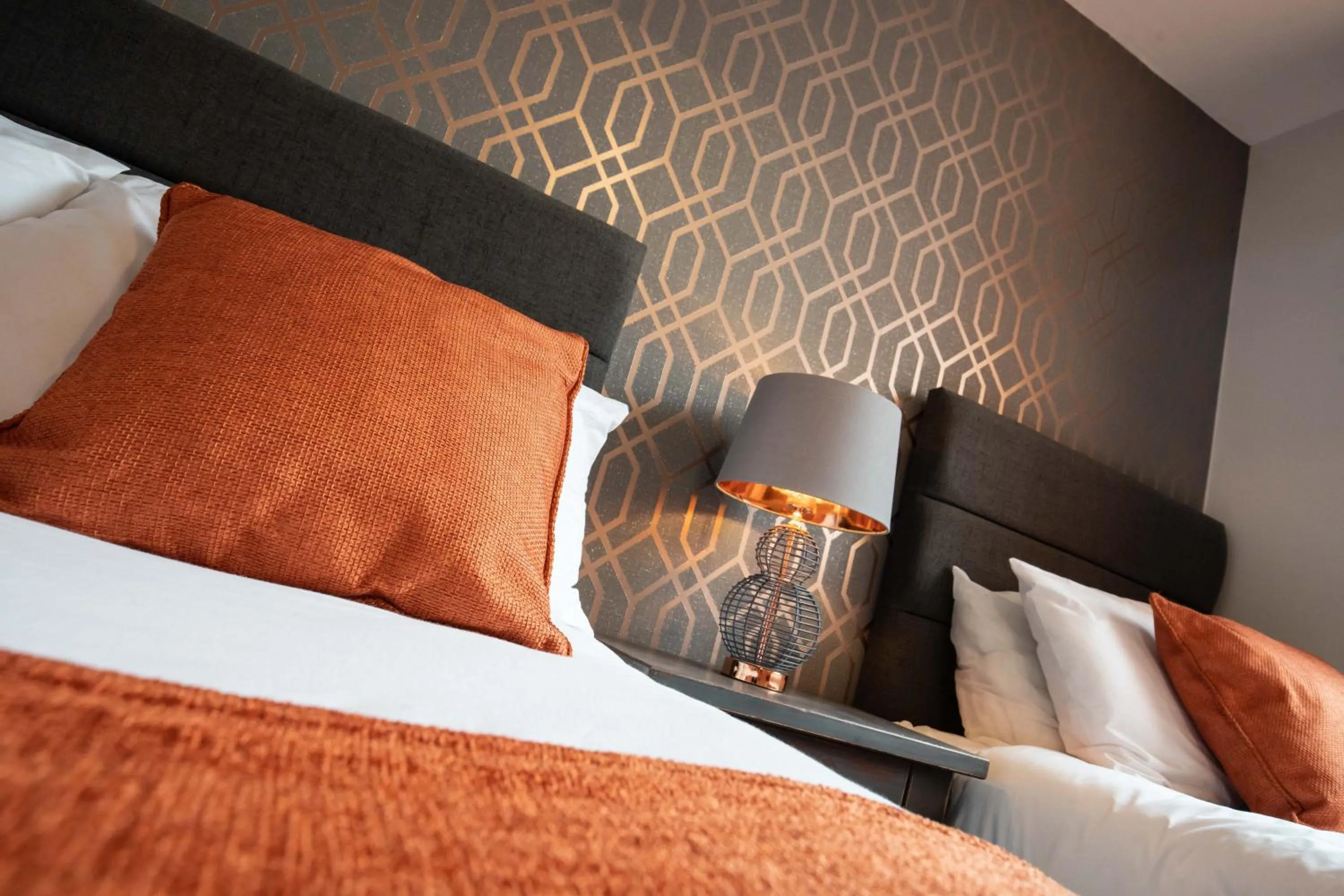 Bed in The Gables Hotel by Cherish Lewis Blackpool