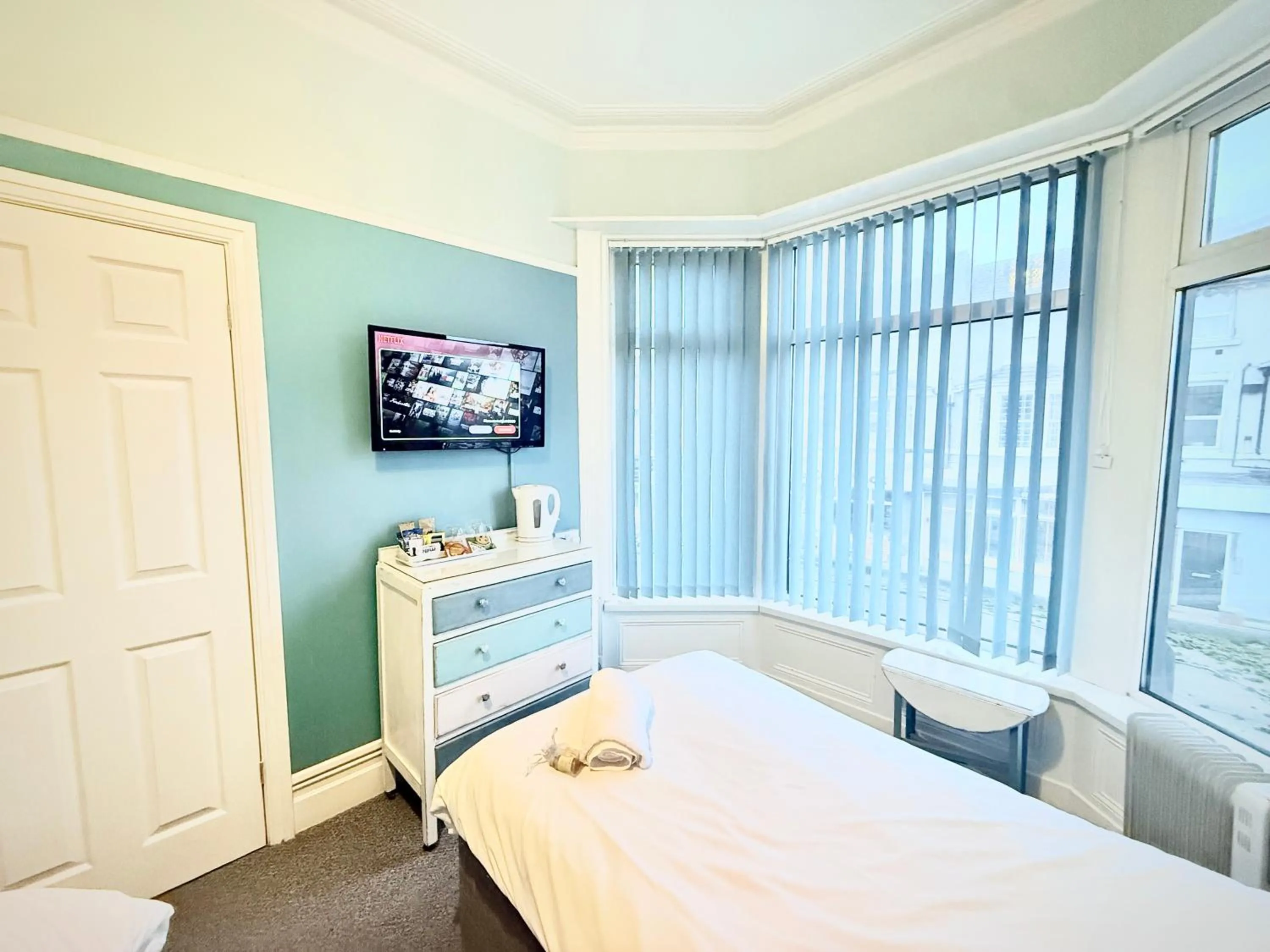 Bed in The Gables Hotel by Cherish Lewis Blackpool