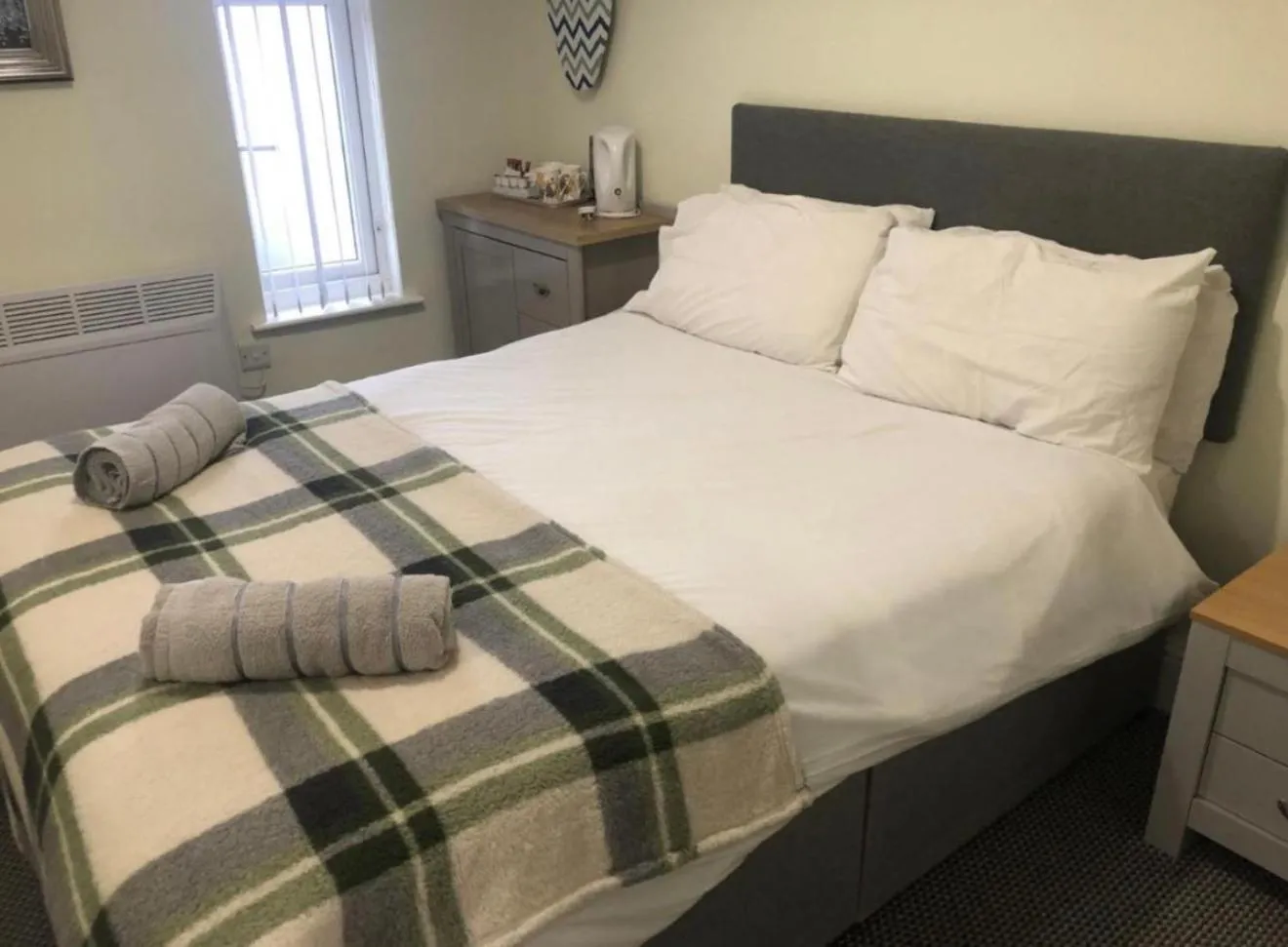 Bed in The Gables Hotel by Cherish Lewis Blackpool
