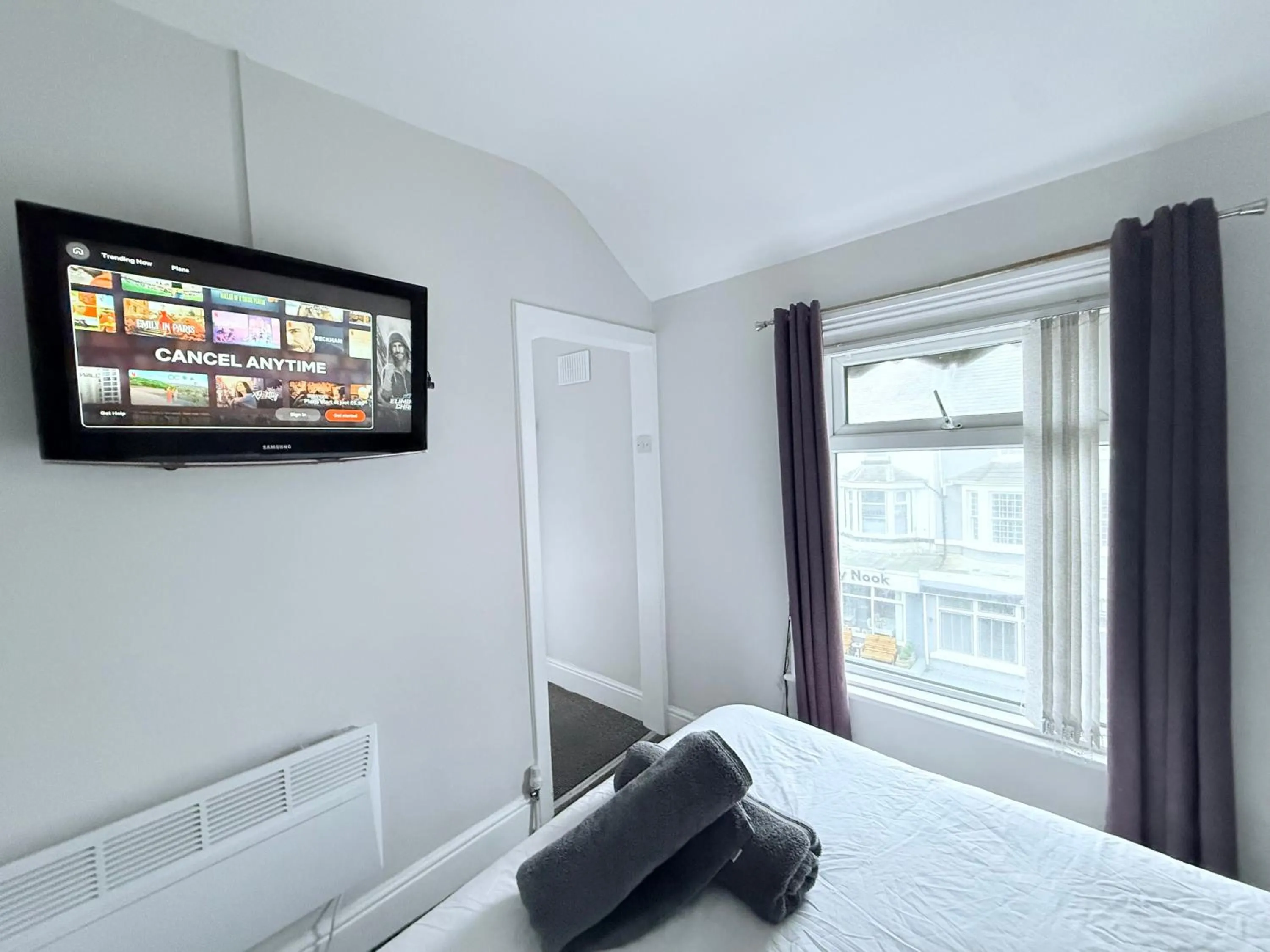 Bed in The Gables Hotel by Cherish Lewis Blackpool
