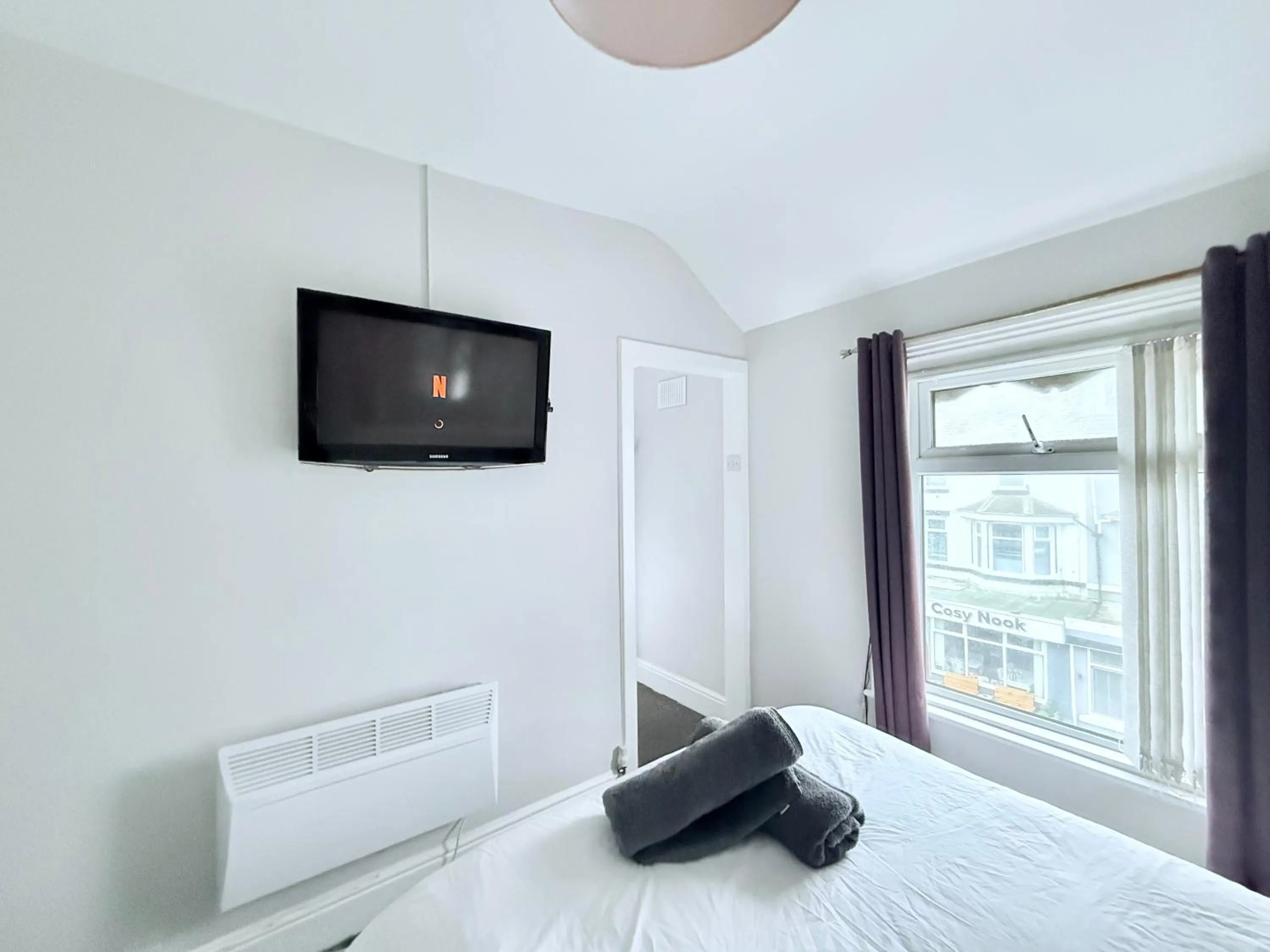 Bed in The Gables Hotel by Cherish Lewis Blackpool