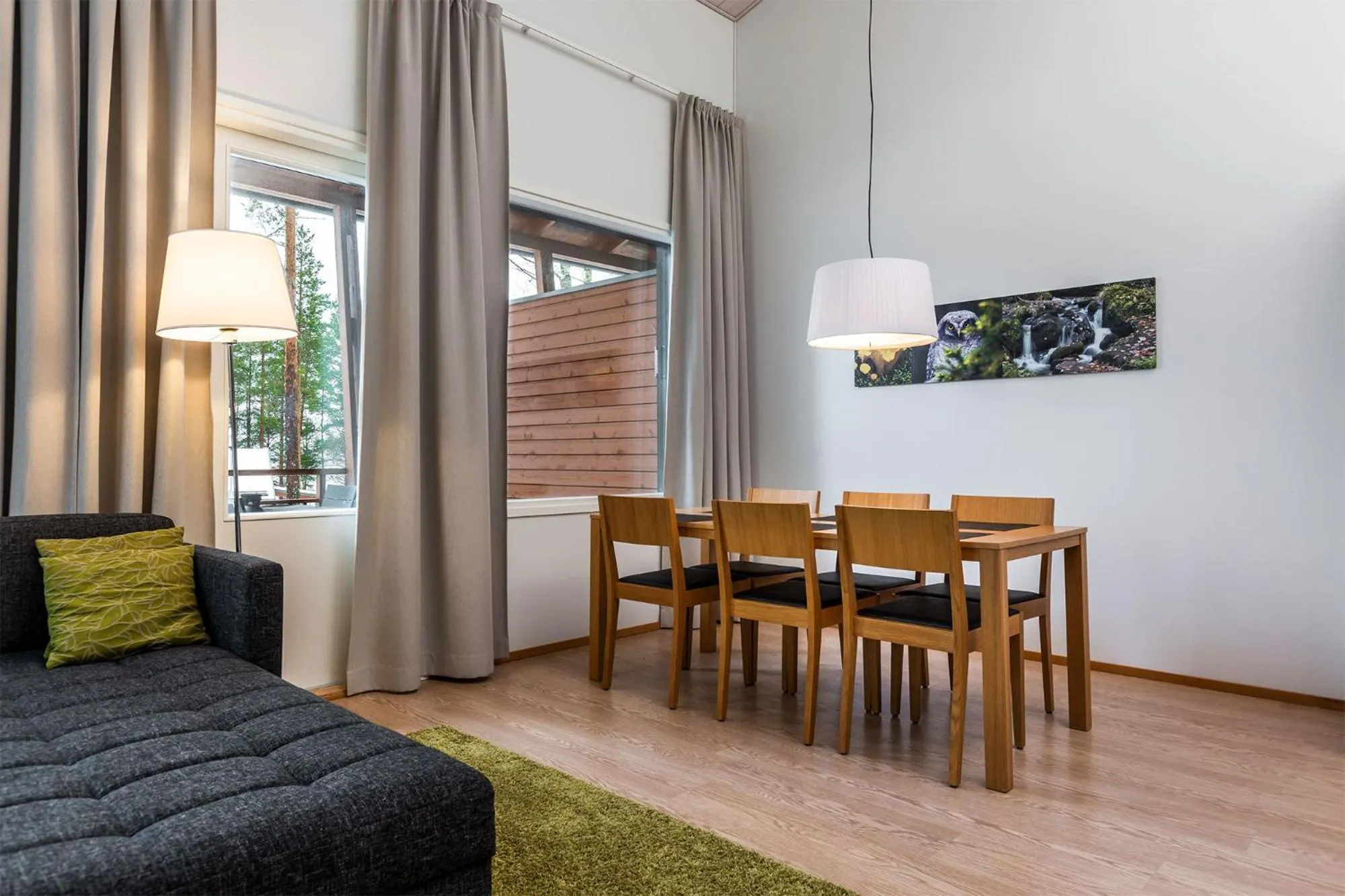 Dining area in Imatran Kylpylä Spa Apartments