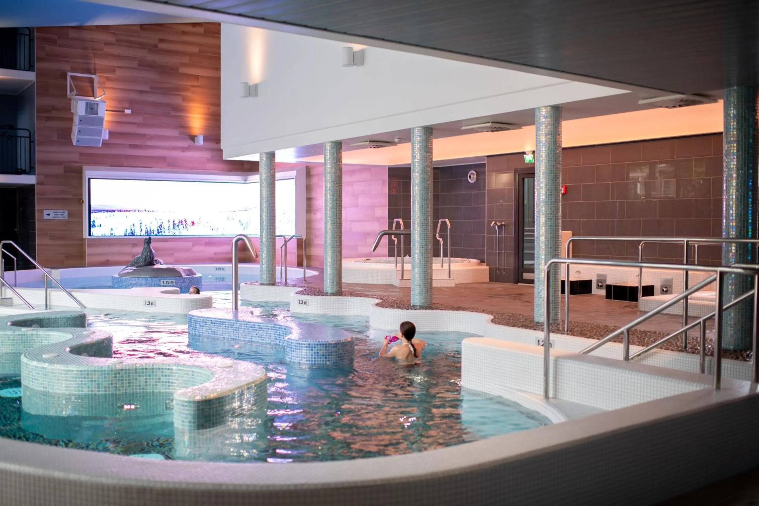 Spa and wellness centre/facilities in Imatran Kylpylä Spa Apartments