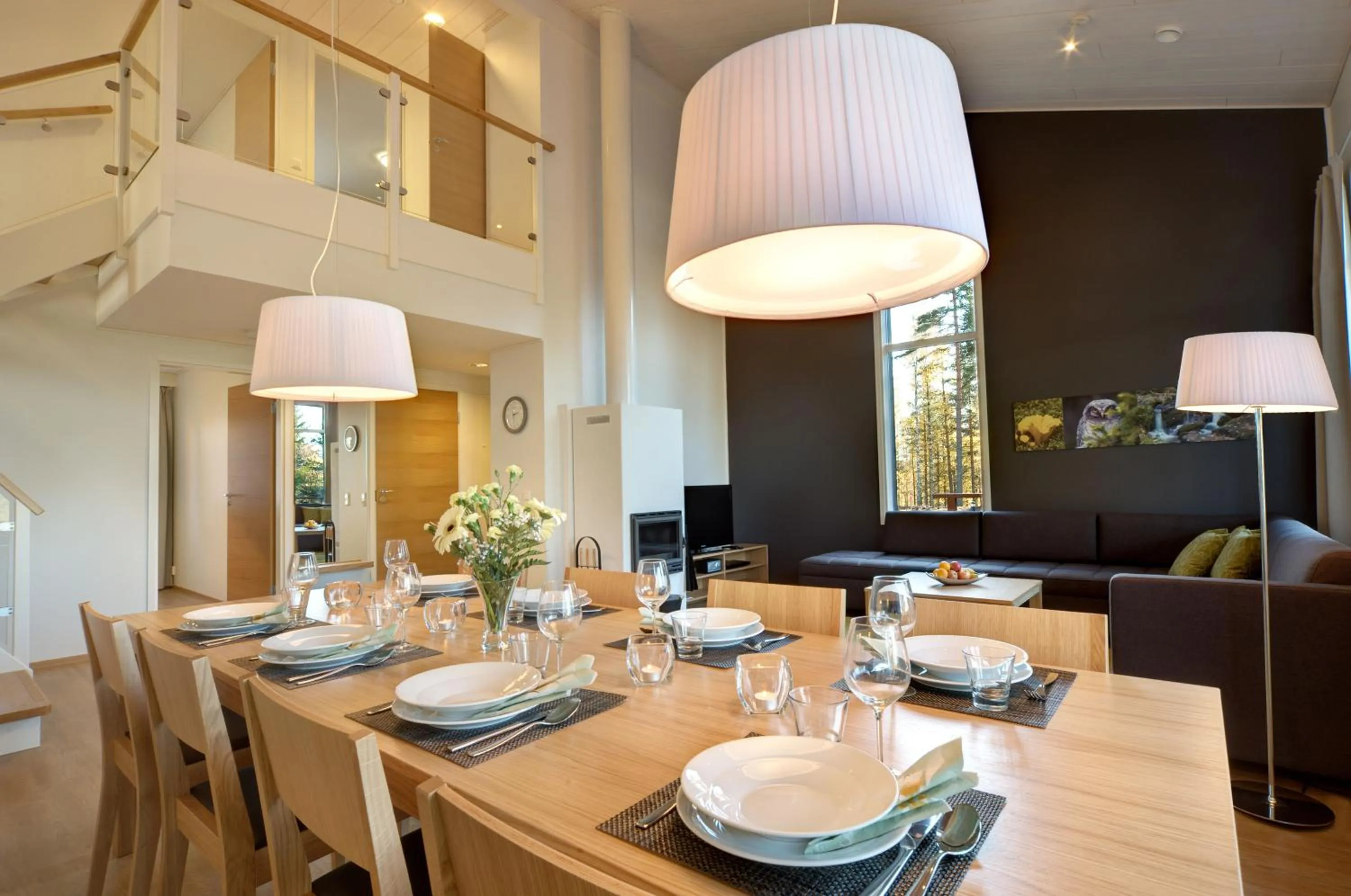 Dining area in Imatran Kylpylä Spa Apartments