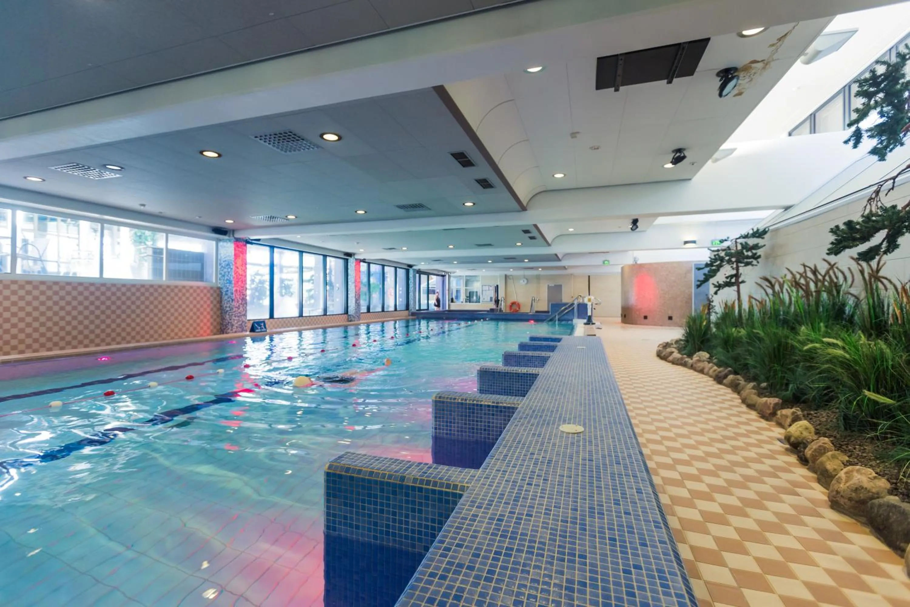 Swimming pool in Imatran Kylpylä Spa Apartments