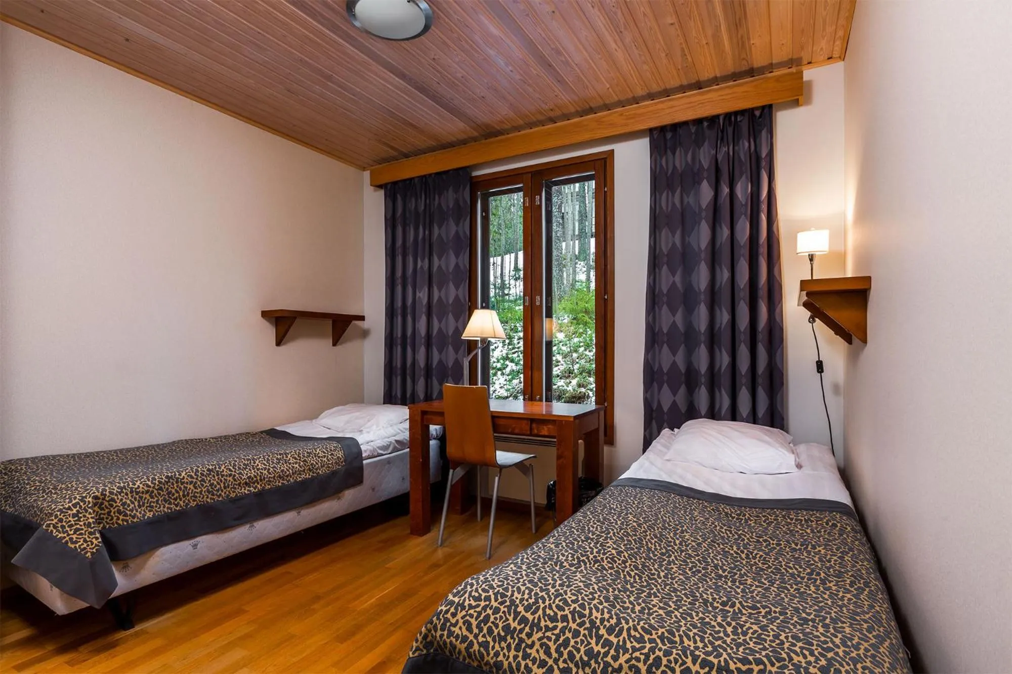 Bedroom, Bed in Imatran Kylpylä Spa Apartments