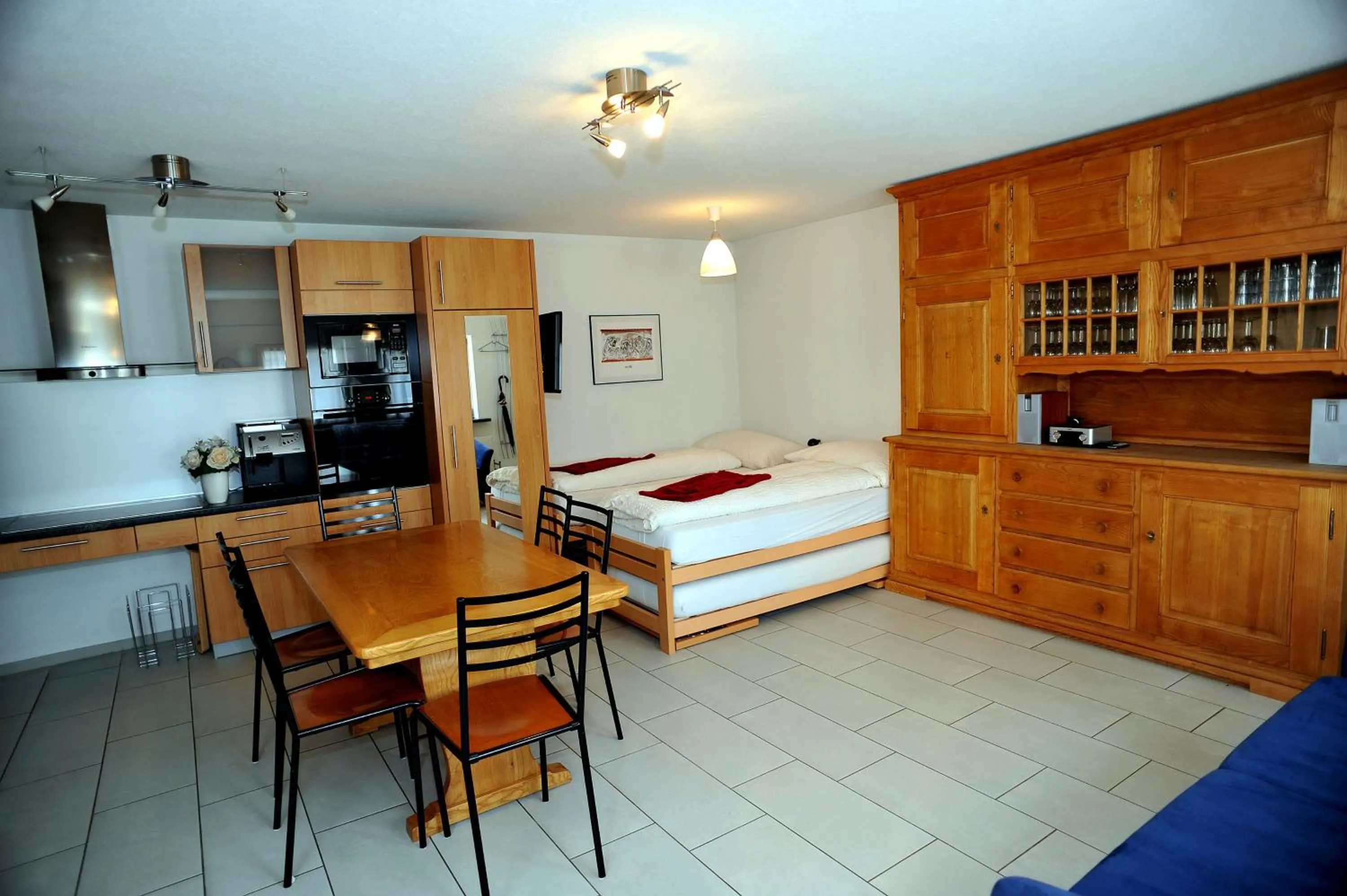 Bed in Niros Bed & Breakfast