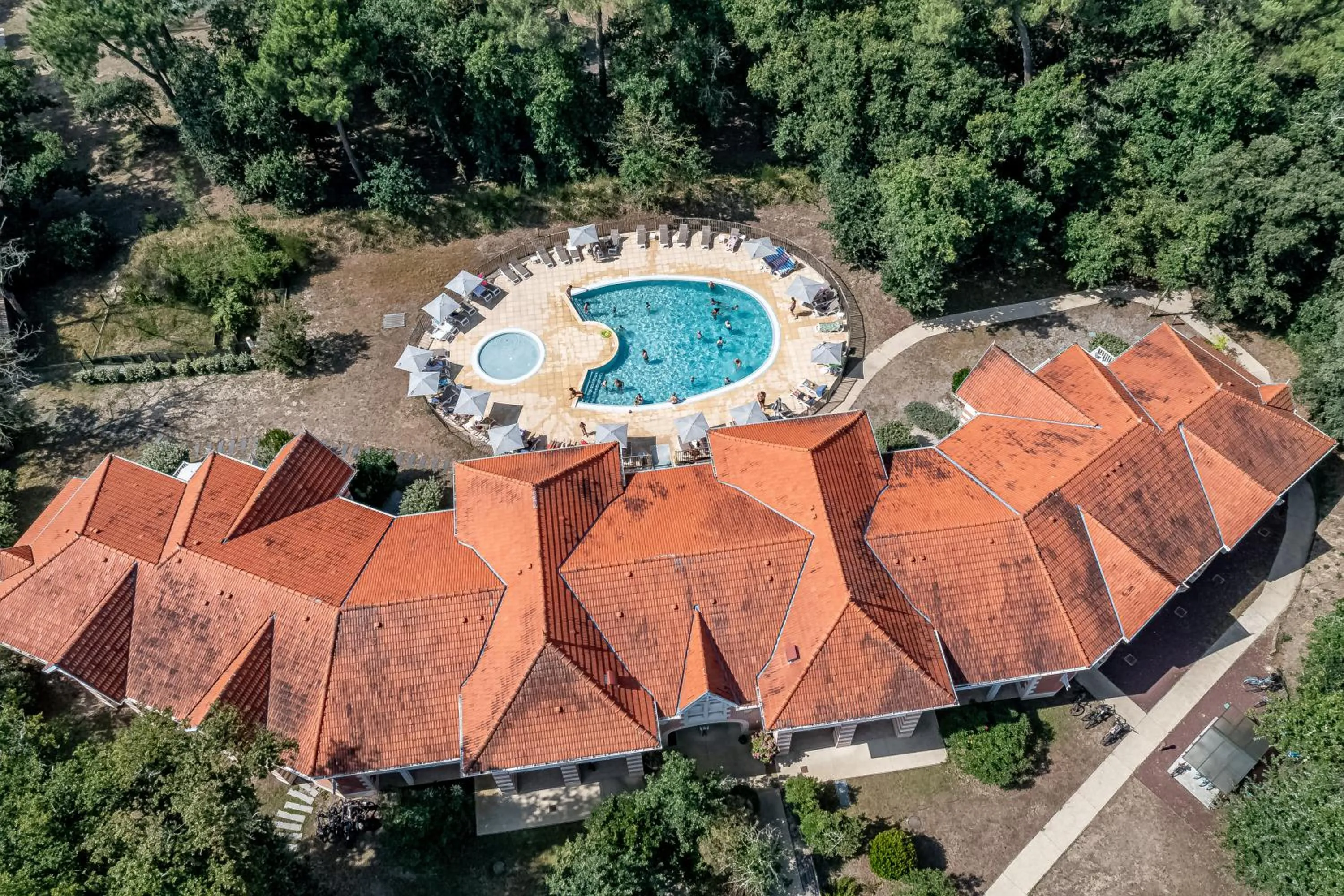 Property building in Résidence Pierre & Vacances Les Dunes du Médoc