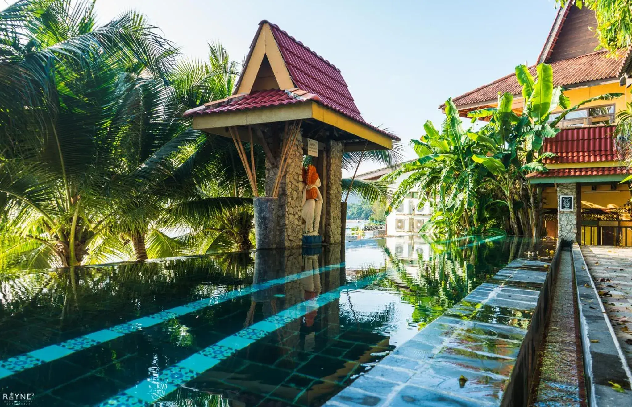 Swimming pool in Lost Paradise Resort Swimming pool in Lost Paradise Resort