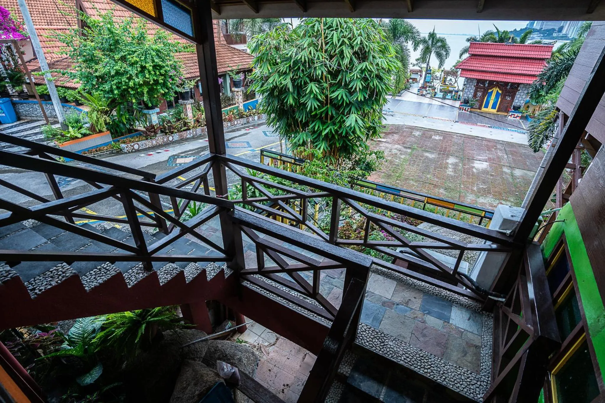 Garden view in Lost Paradise Resort