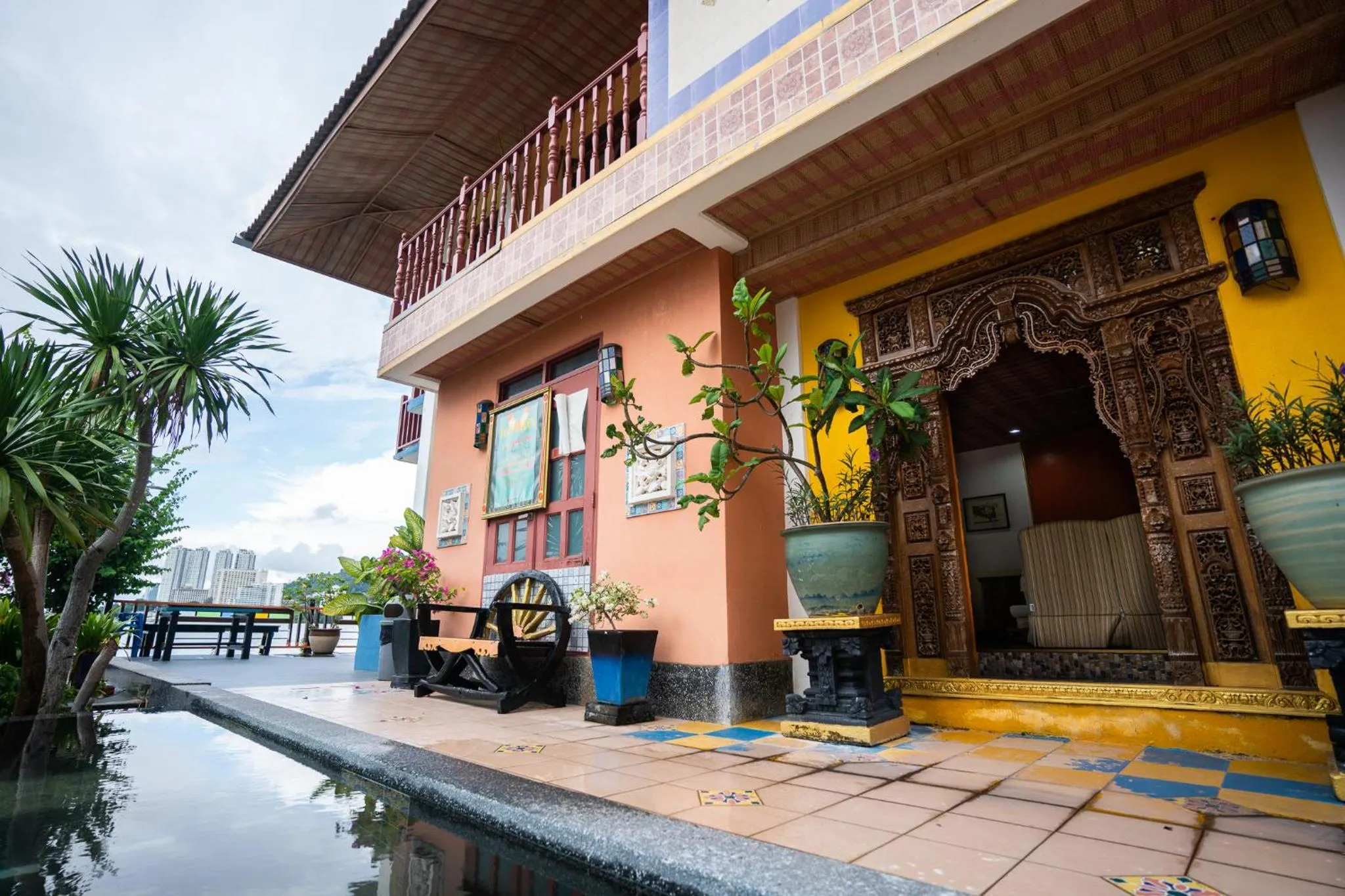 Facade/entrance in Lost Paradise Resort