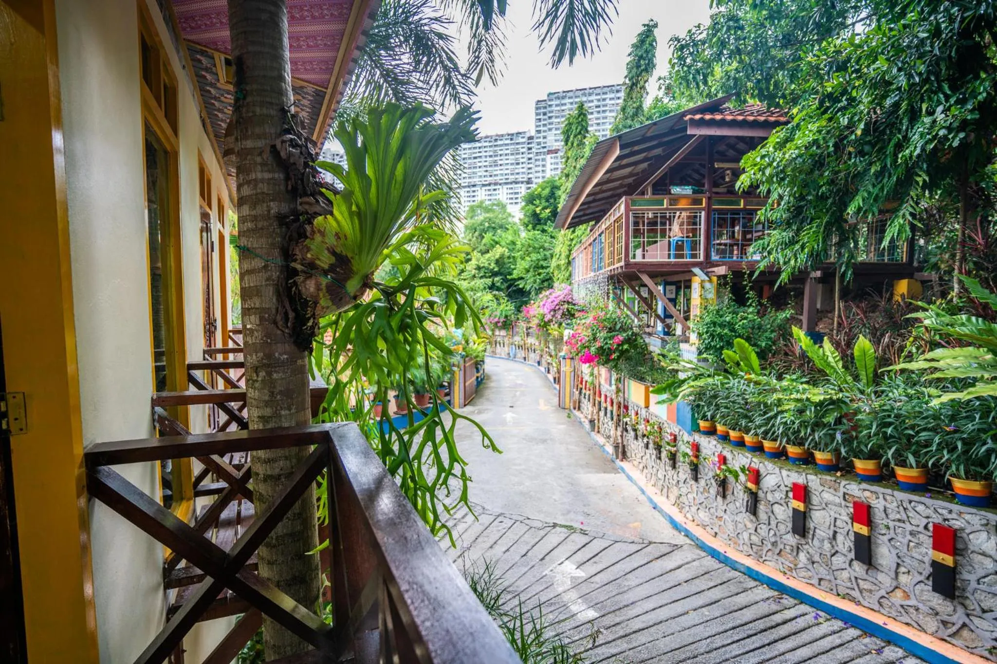 Property building in Lost Paradise Resort