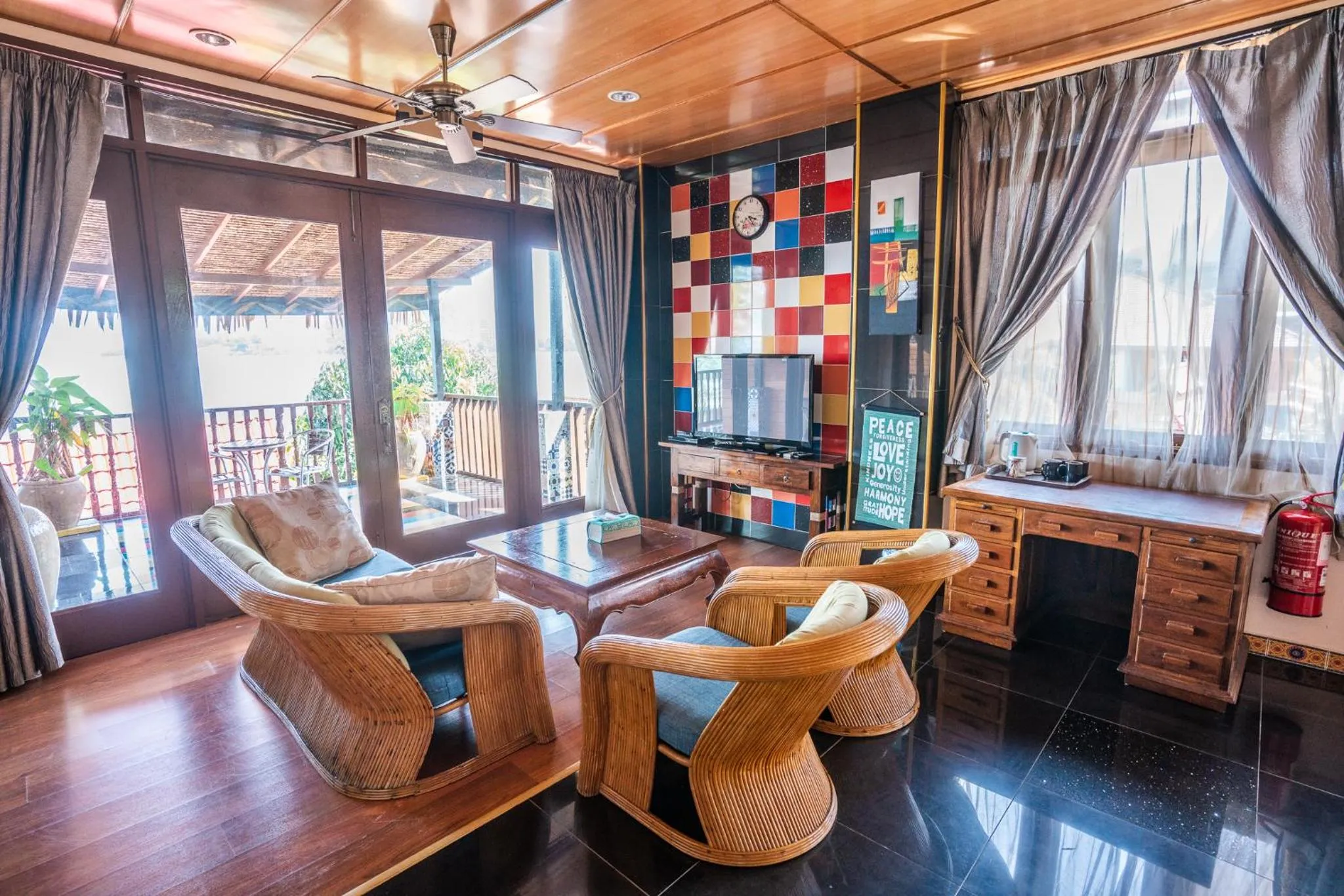 Living room in Lost Paradise Resort