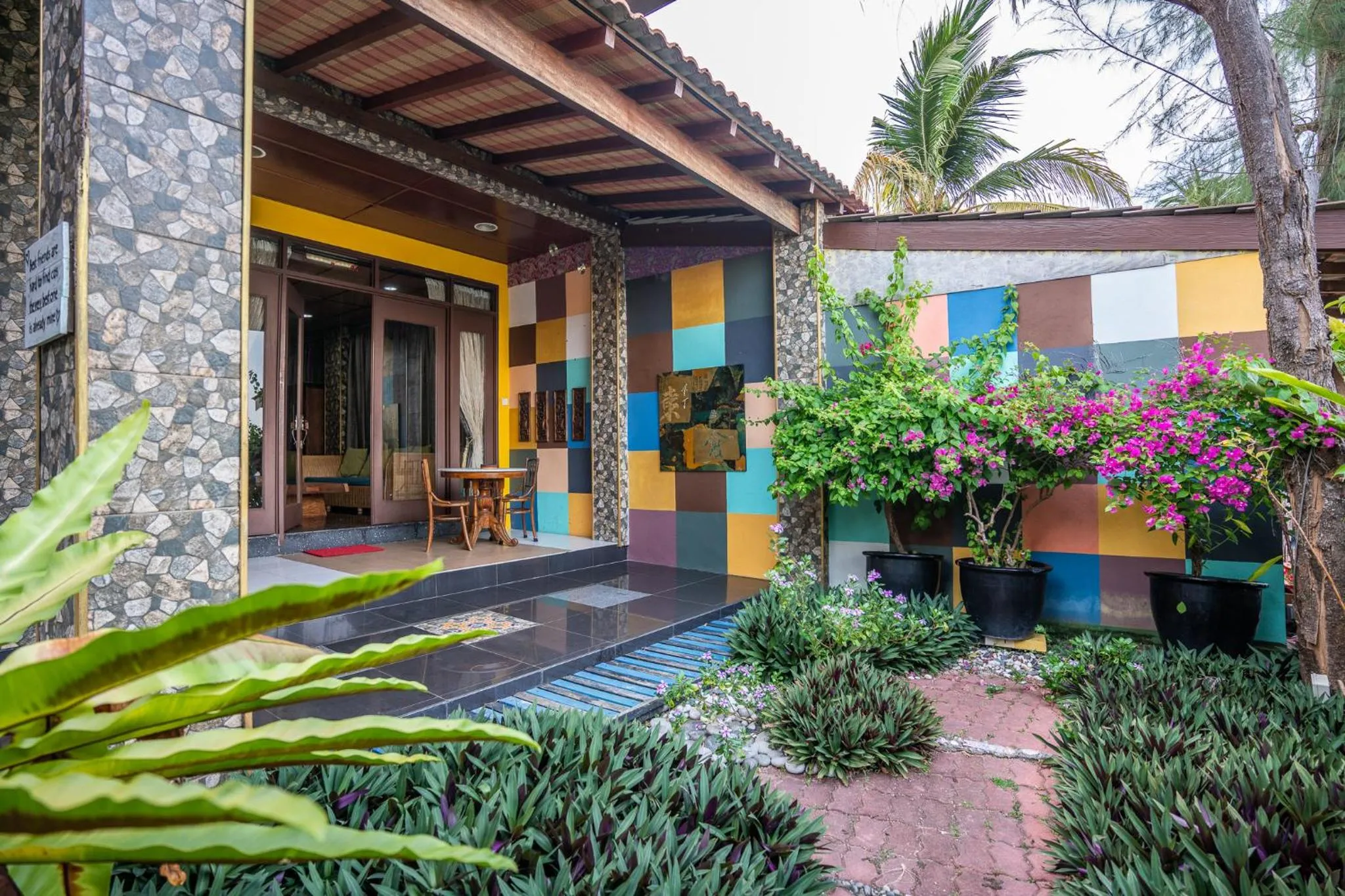 Patio in Lost Paradise Resort