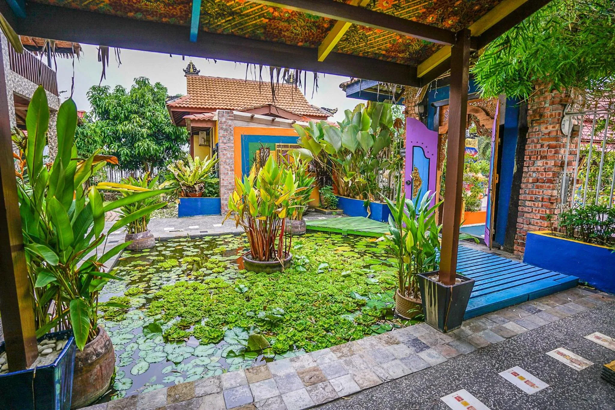 Patio in Lost Paradise Resort