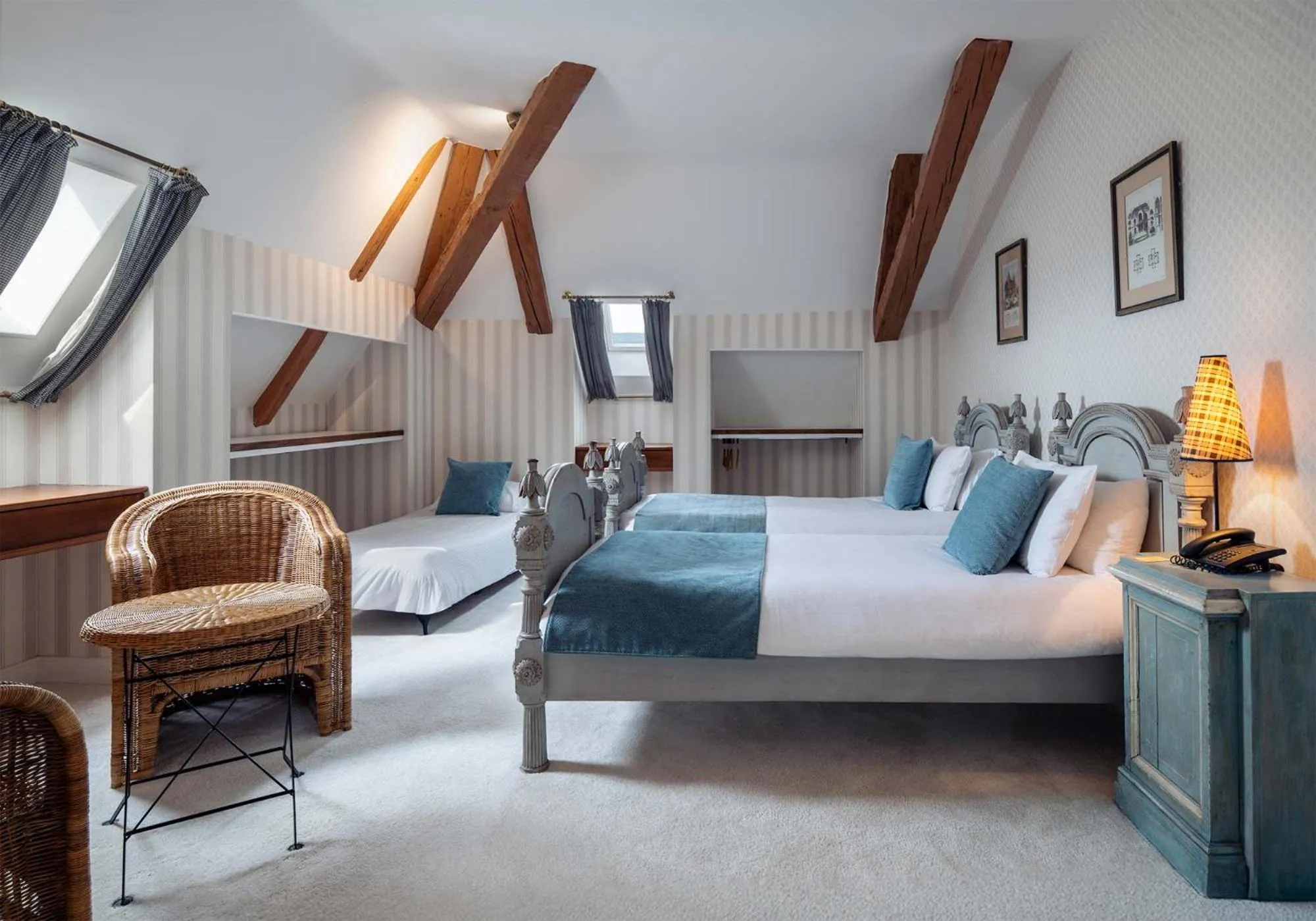 Bed in Château de Candie