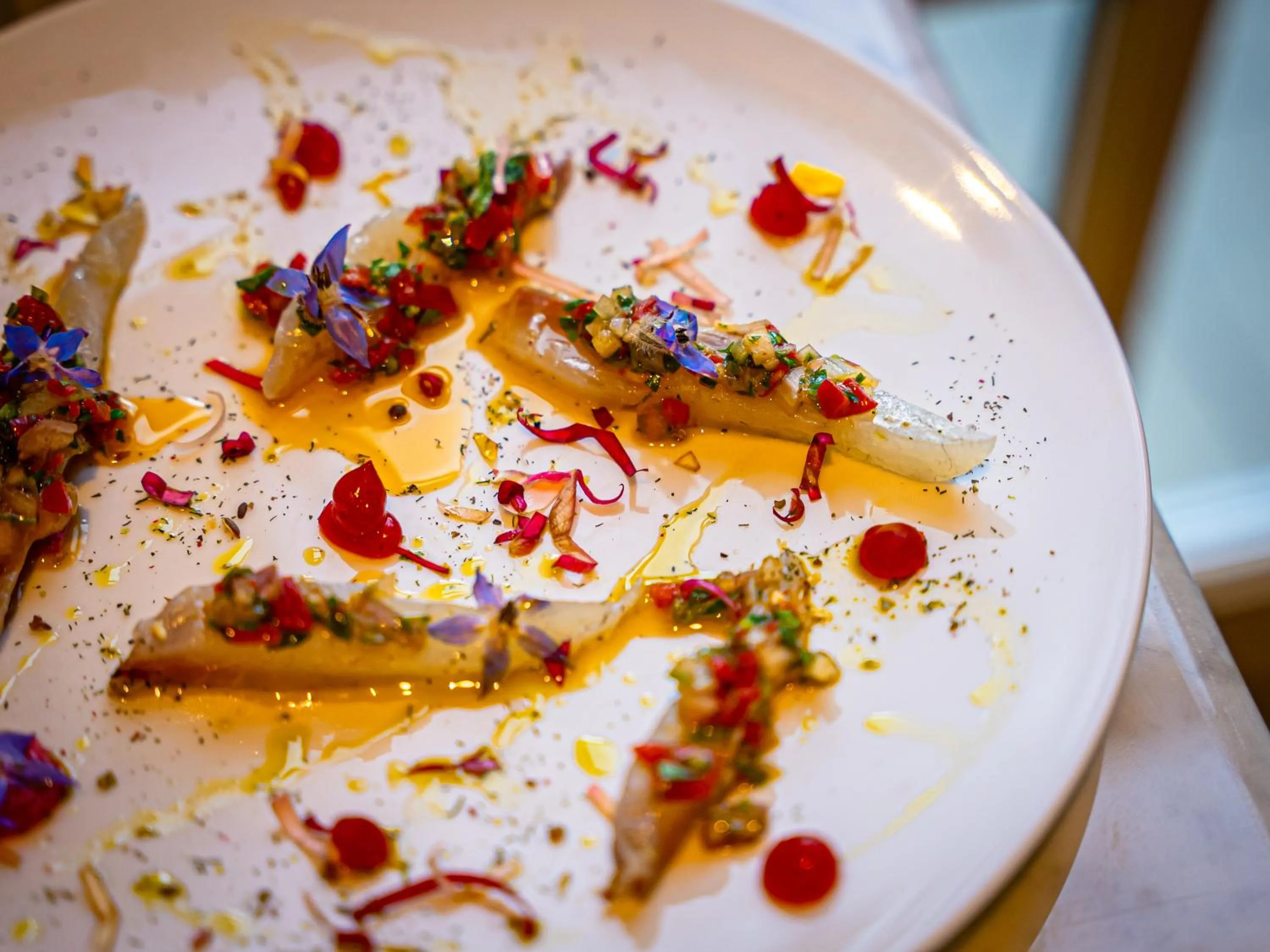 Food in Château de Candie