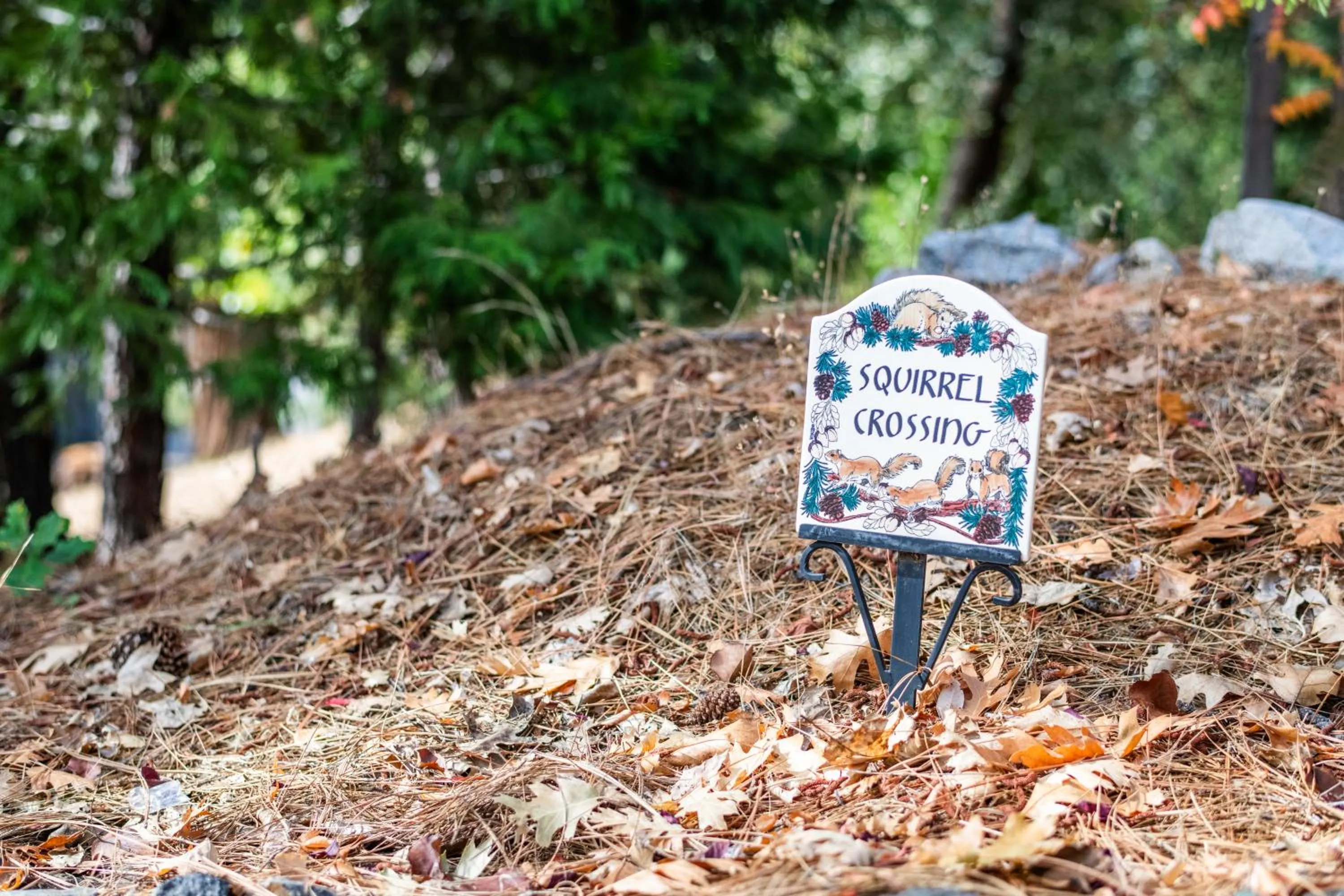 Decorative detail in Inn at Sugar Pine Ranch
