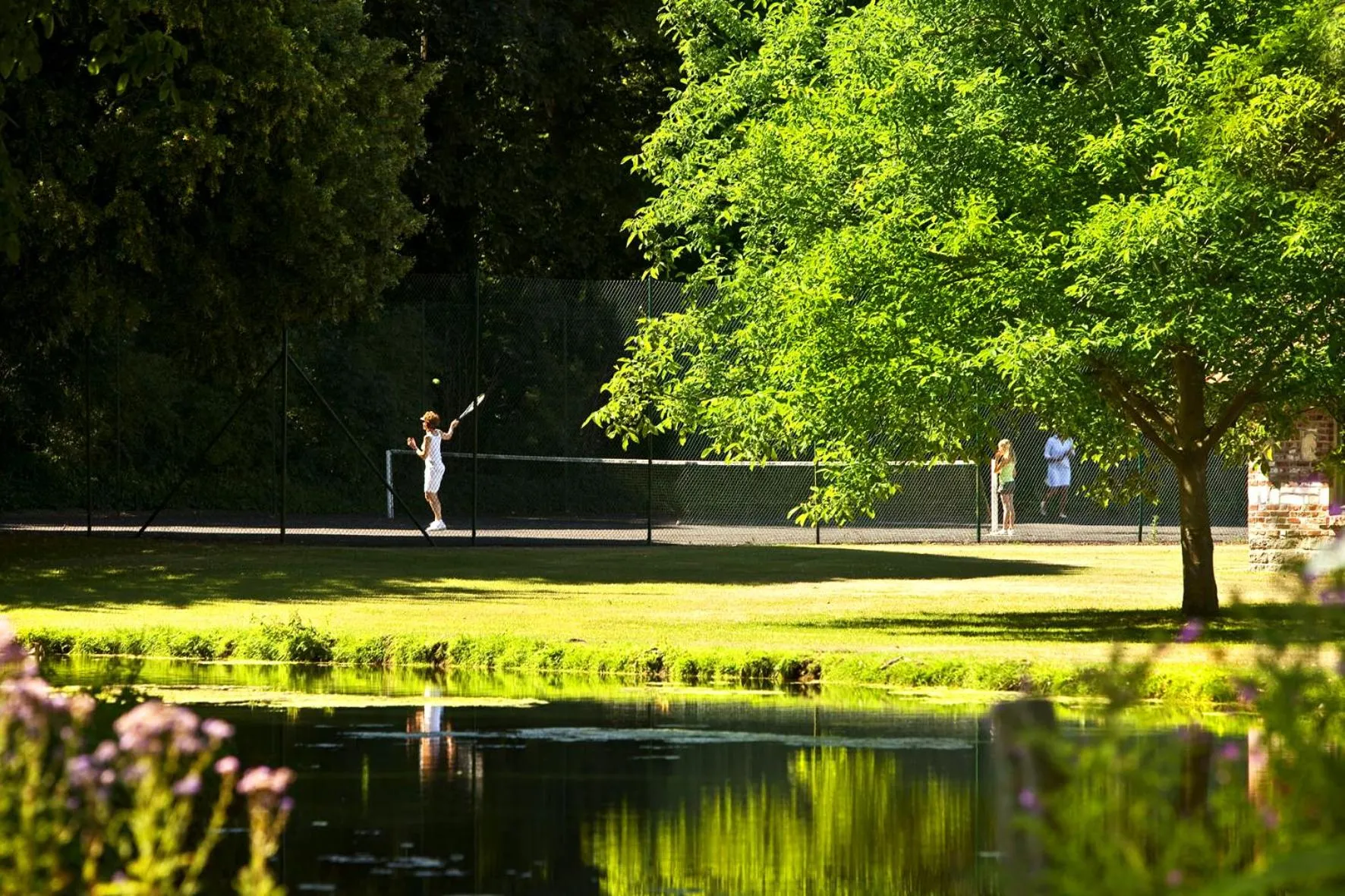 Garden in La Chartreuse Du Val Saint Esprit