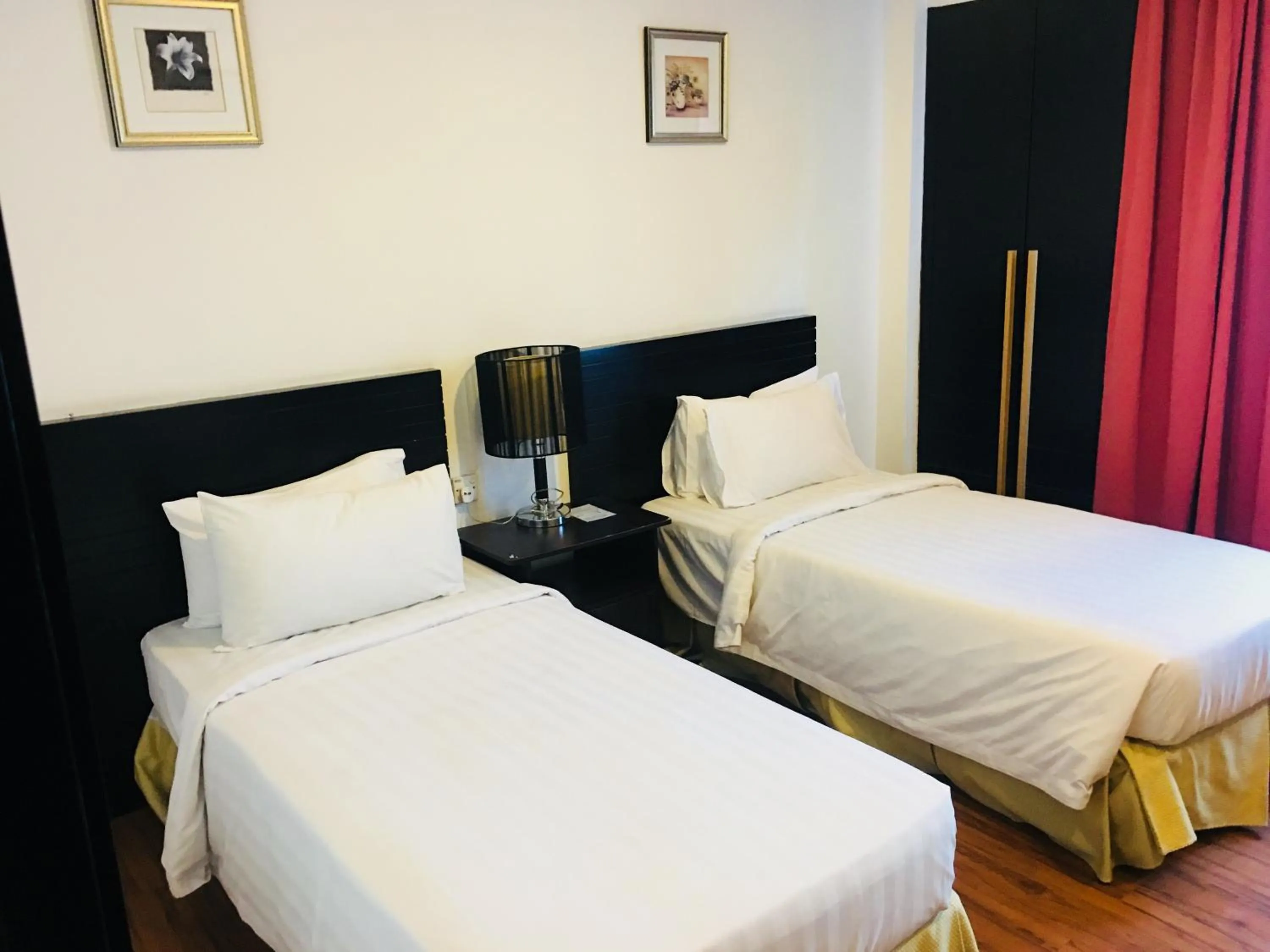 Bed in Likas Square - KK Apartment Suite