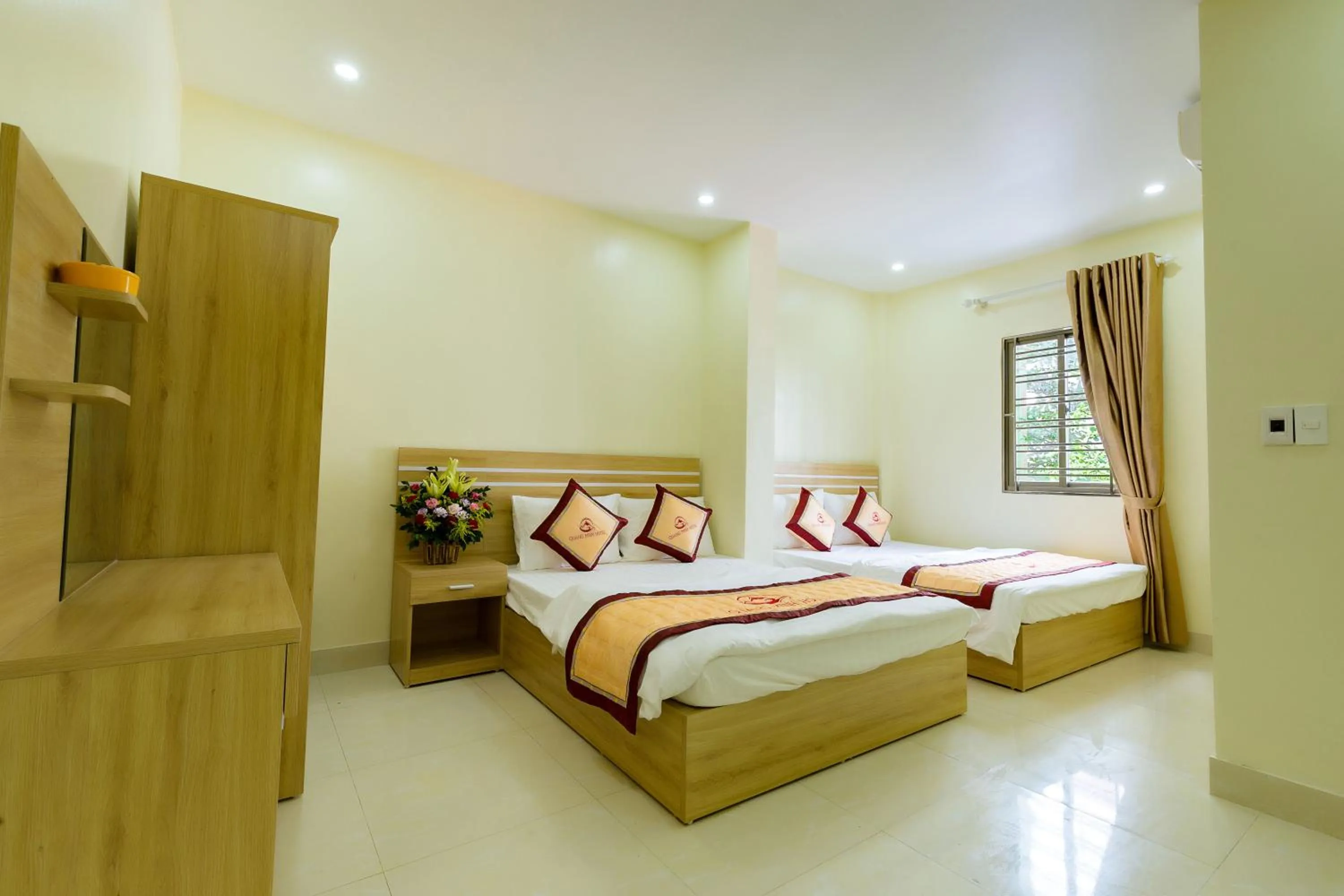 Bed in Quang Minh Hotel