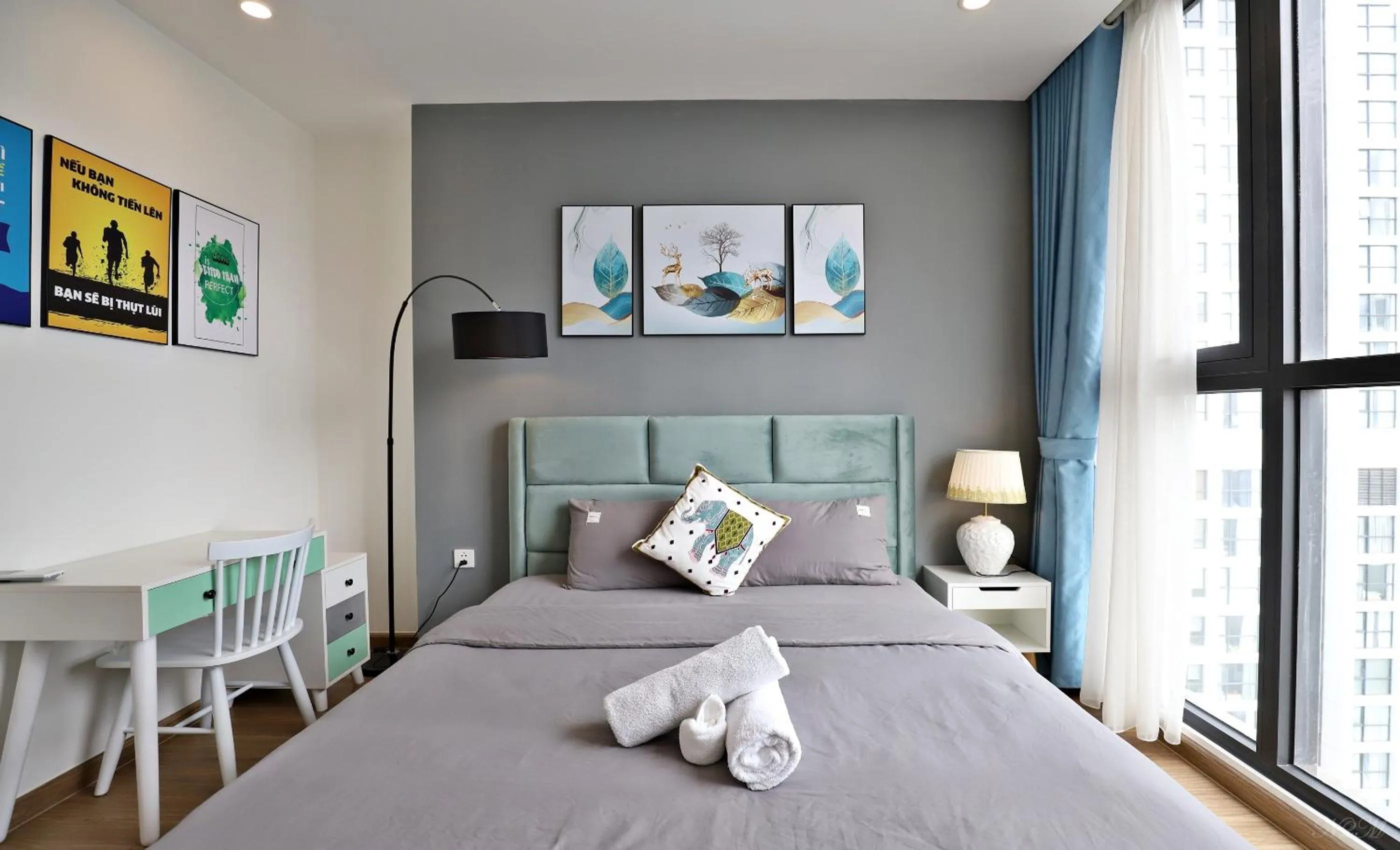 Bed in QMP - Vinhomes Skylake