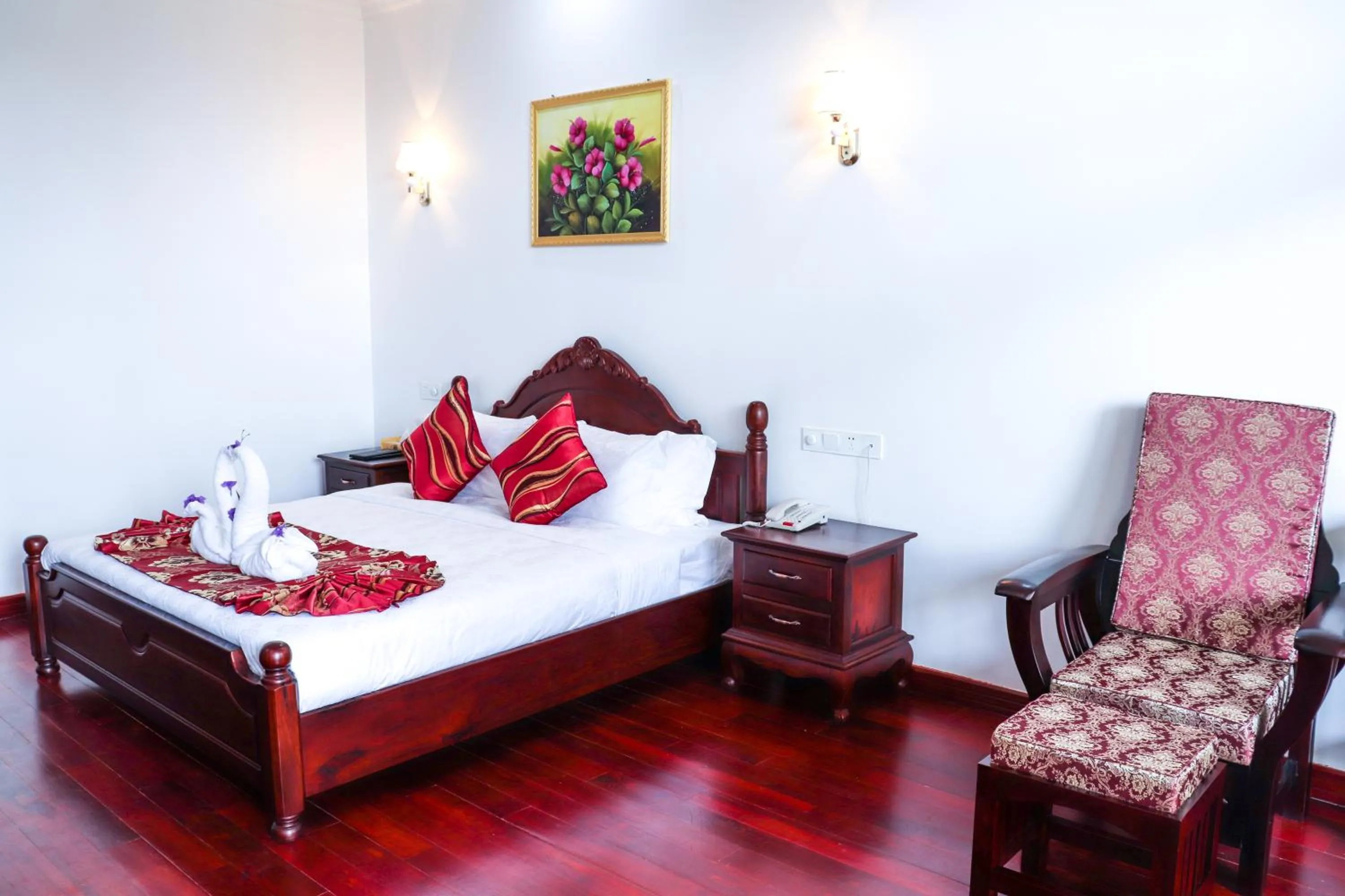 Bed in 36Manor International Sport Hotel