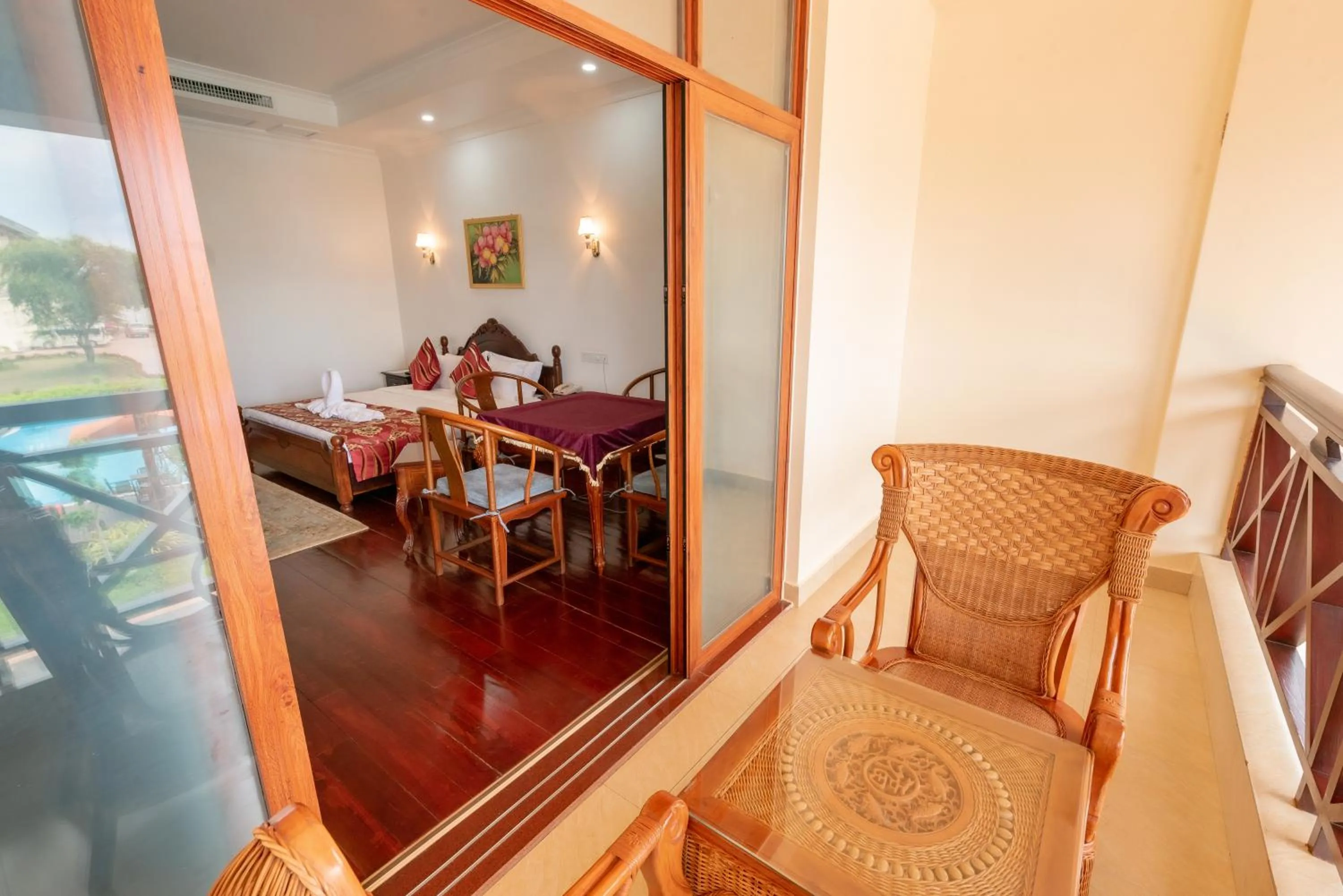 Balcony/Terrace in 36Manor International Sport Hotel