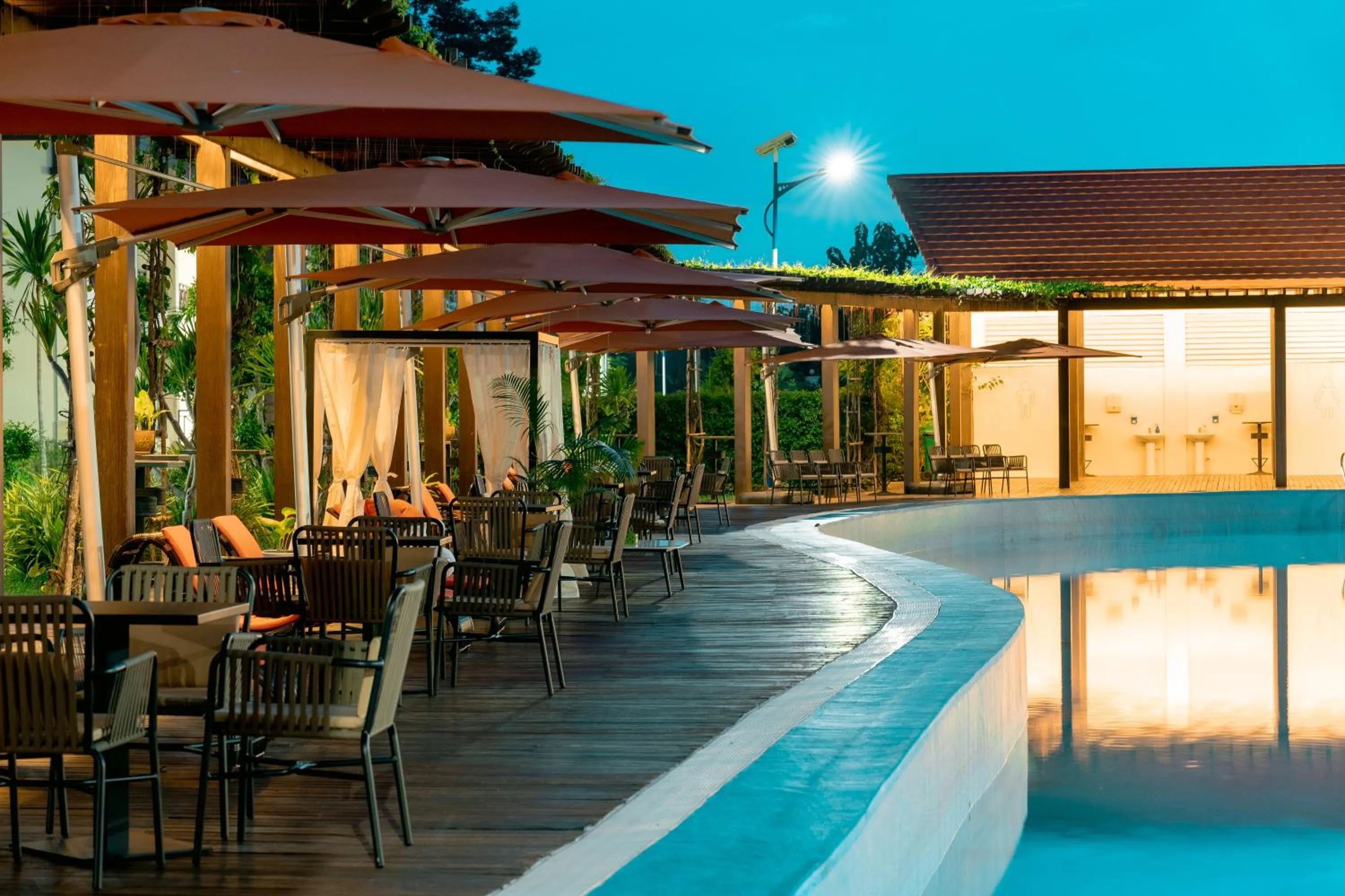 Swimming pool in 36Manor International Sport Hotel