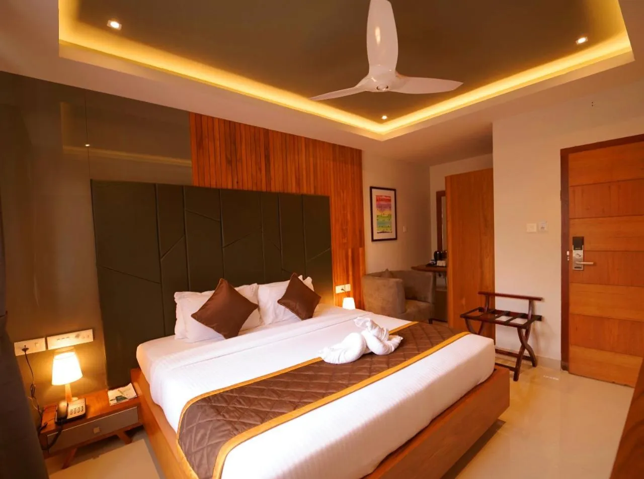 Bed in WithInn Hotel - Kannur Airport
