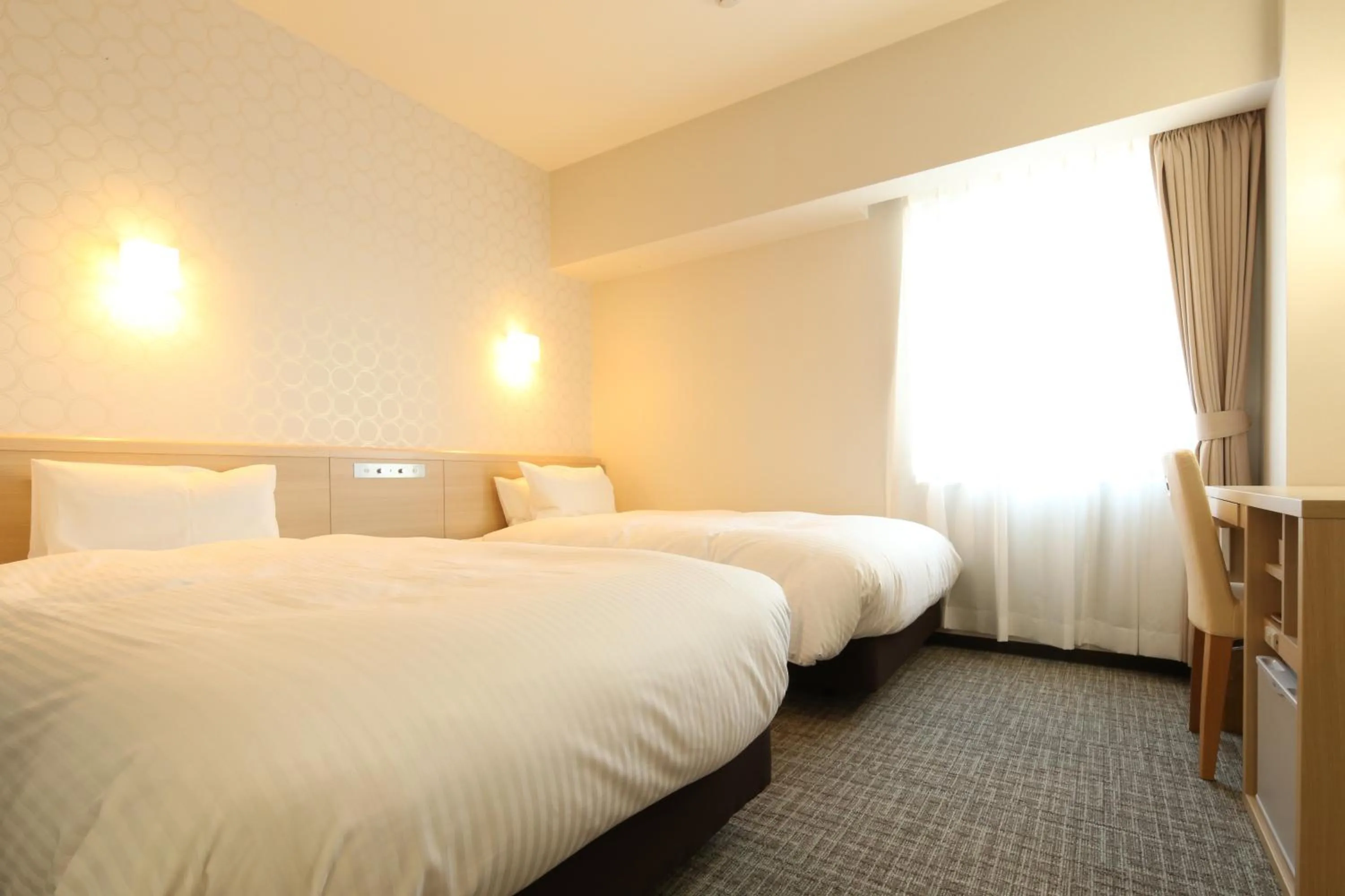Photo of the whole room, Bed in AB Hotel Yukuhashi