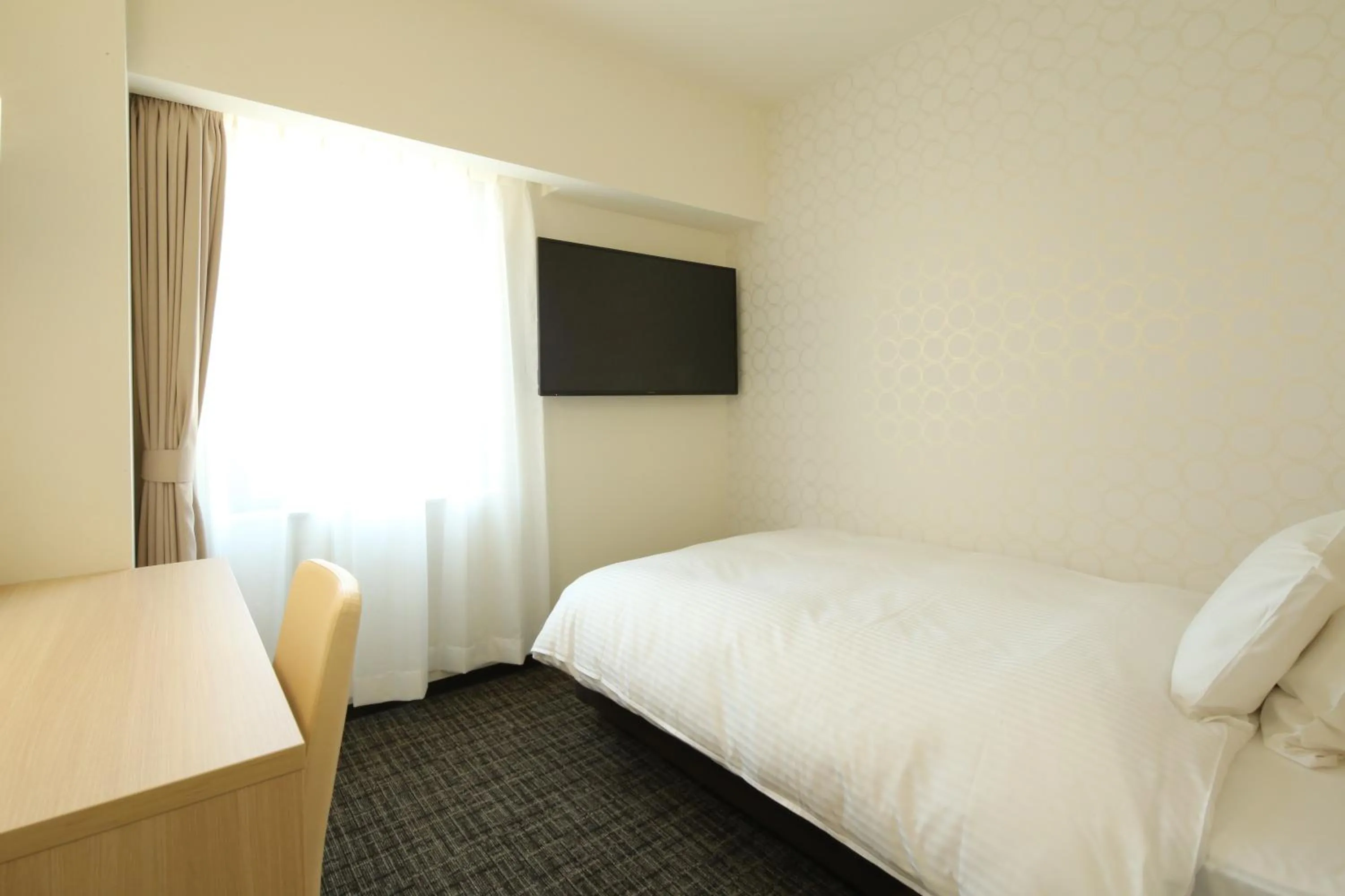 Photo of the whole room, Bed in AB Hotel Yukuhashi