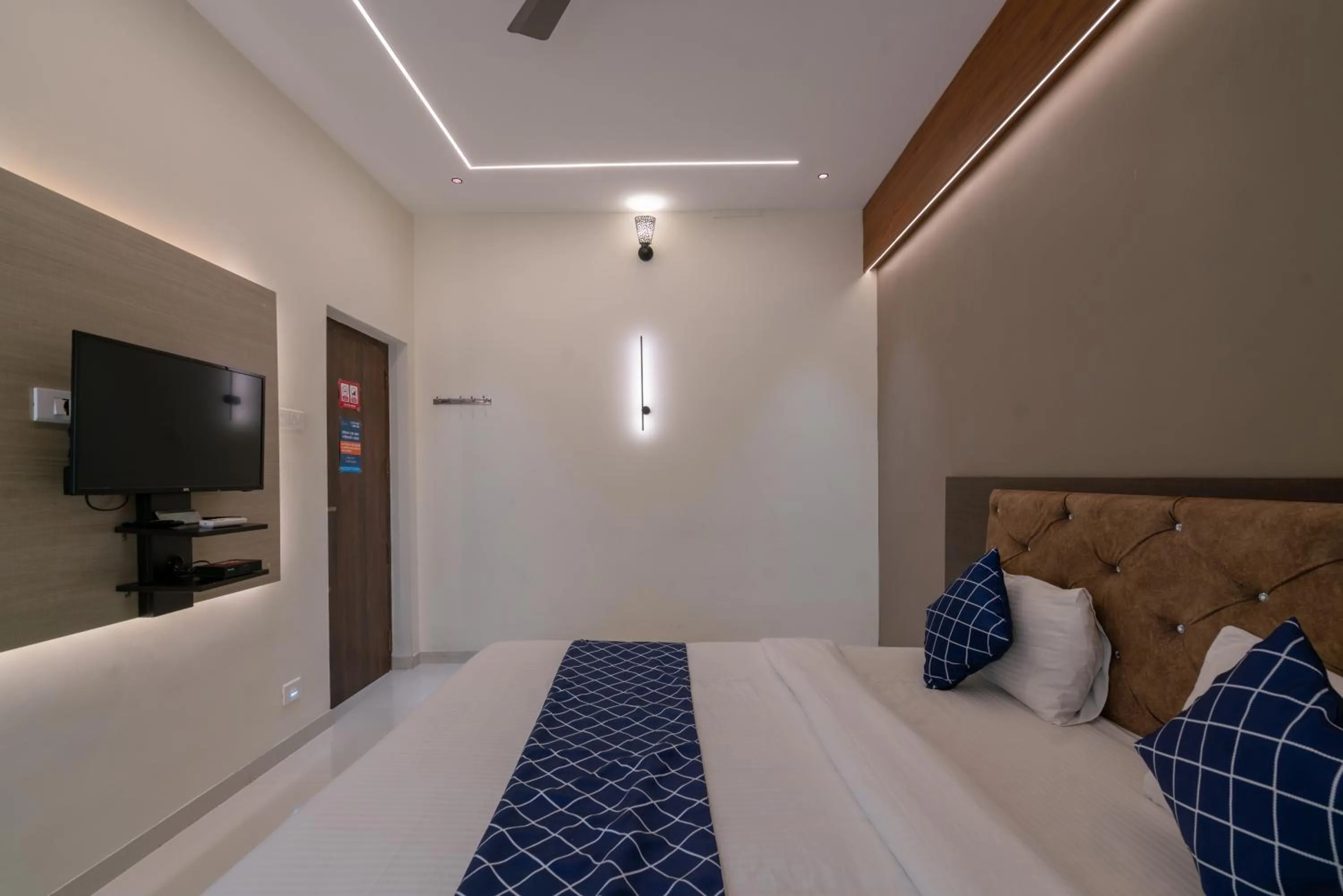 TV and multimedia, Bed in THE SURRYA MAX RESIDENCY