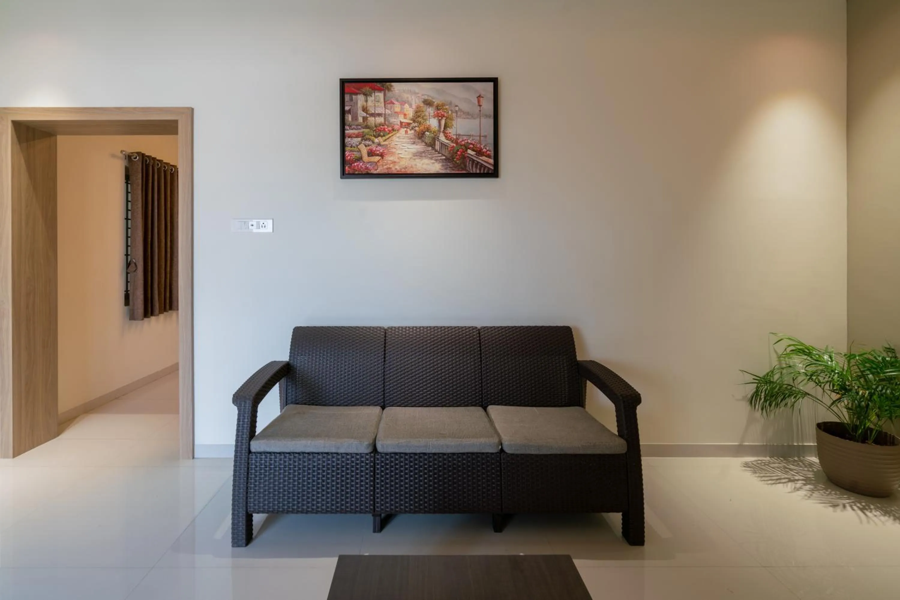 Living room in THE SURRYA MAX RESIDENCY