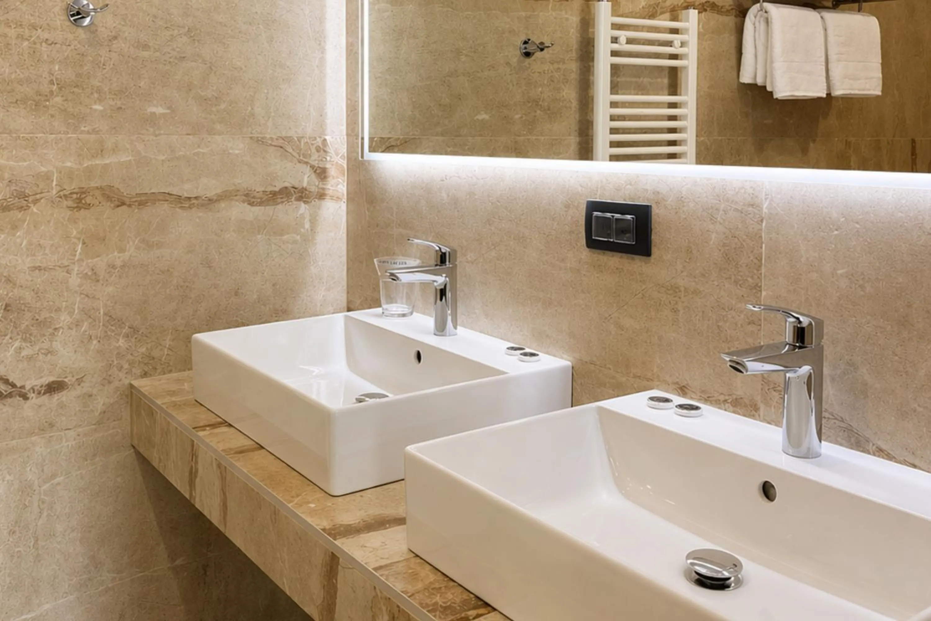 Bathroom in Hotel Bosna Banja Luka