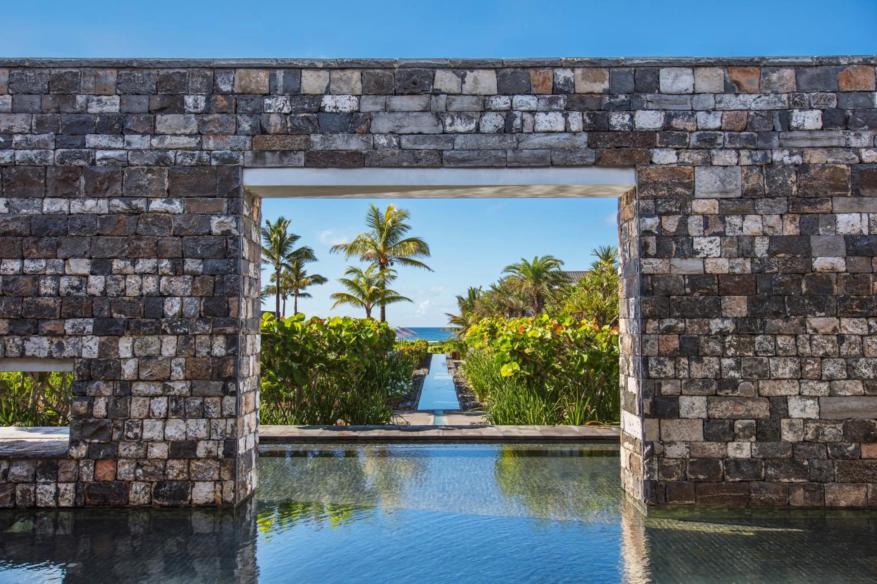 Facade/entrance in Anantara Iko Mauritius Resort & Villas
