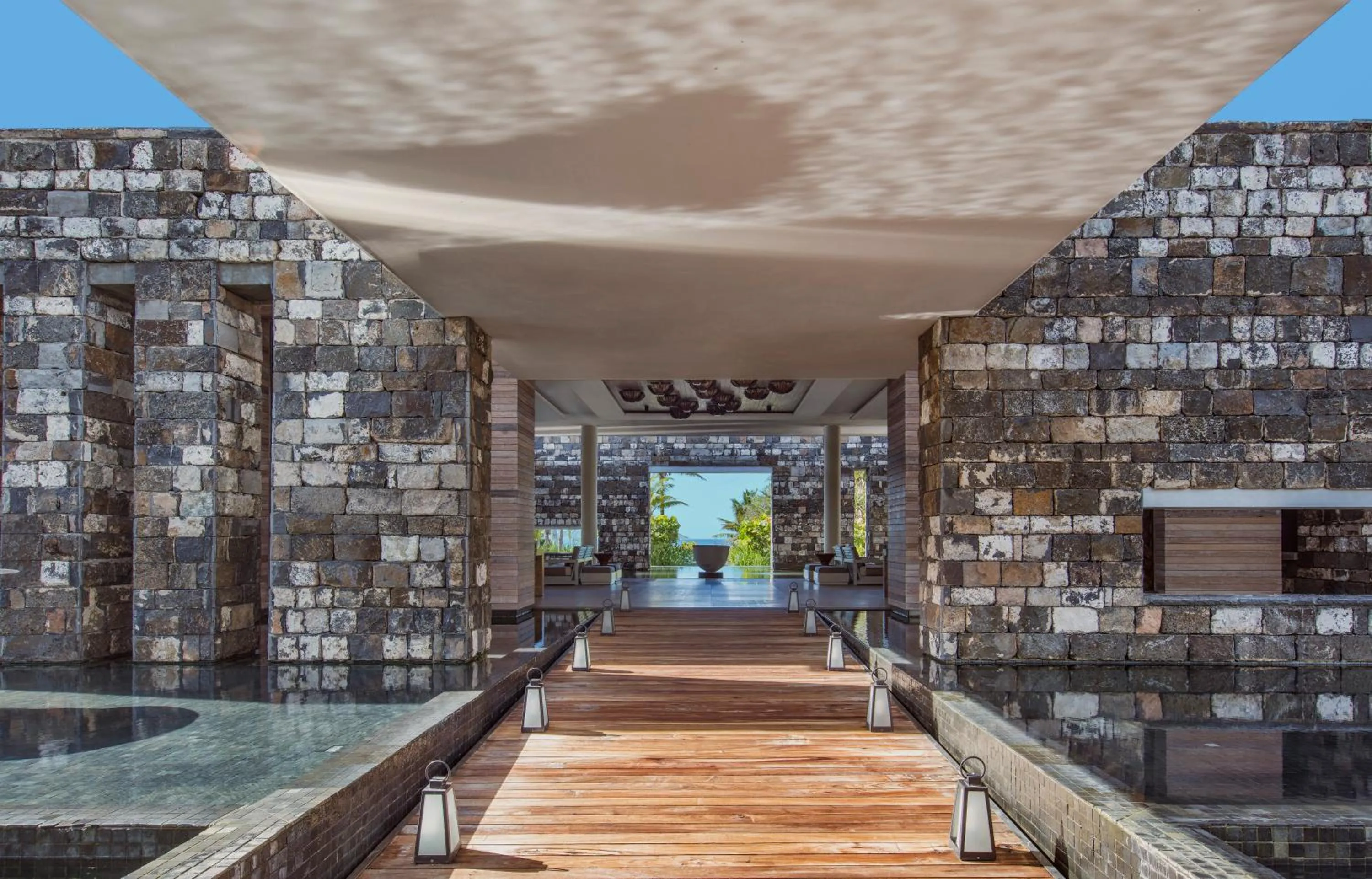Lobby or reception in Anantara Iko Mauritius Resort & Villas