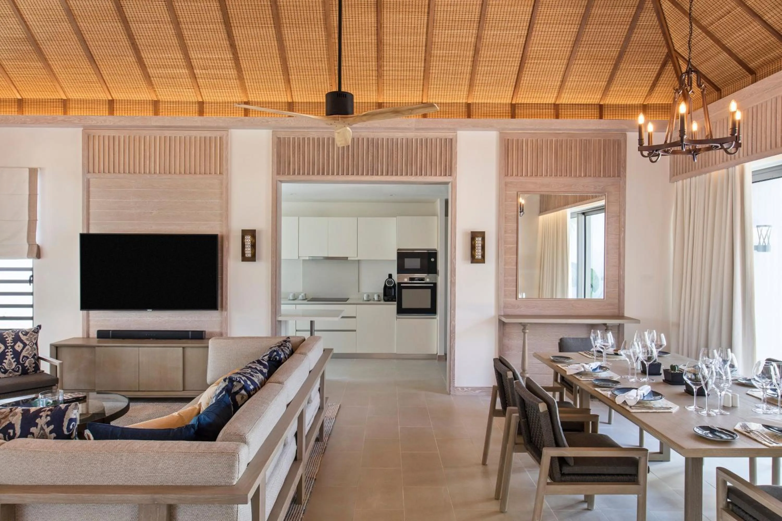 Living room in Anantara Iko Mauritius Resort & Villas