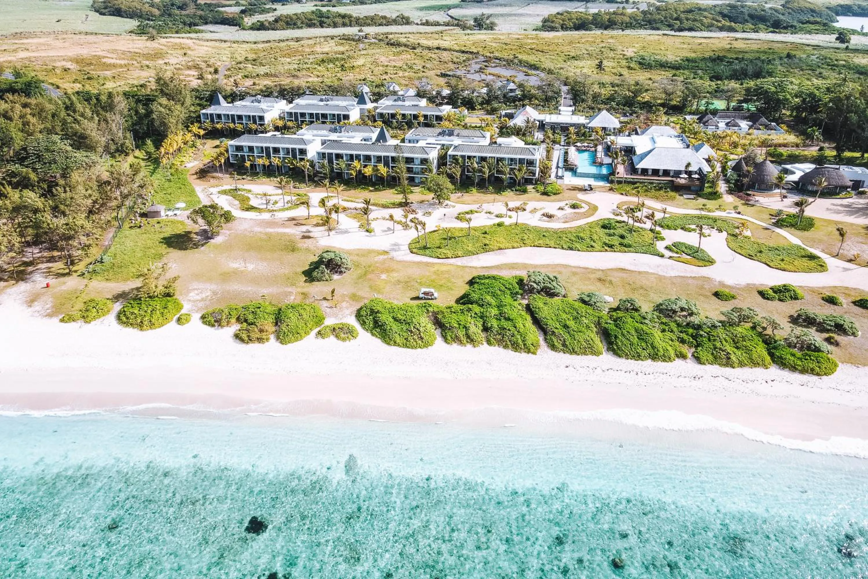 Bird's eye view in Anantara Iko Mauritius Resort & Villas