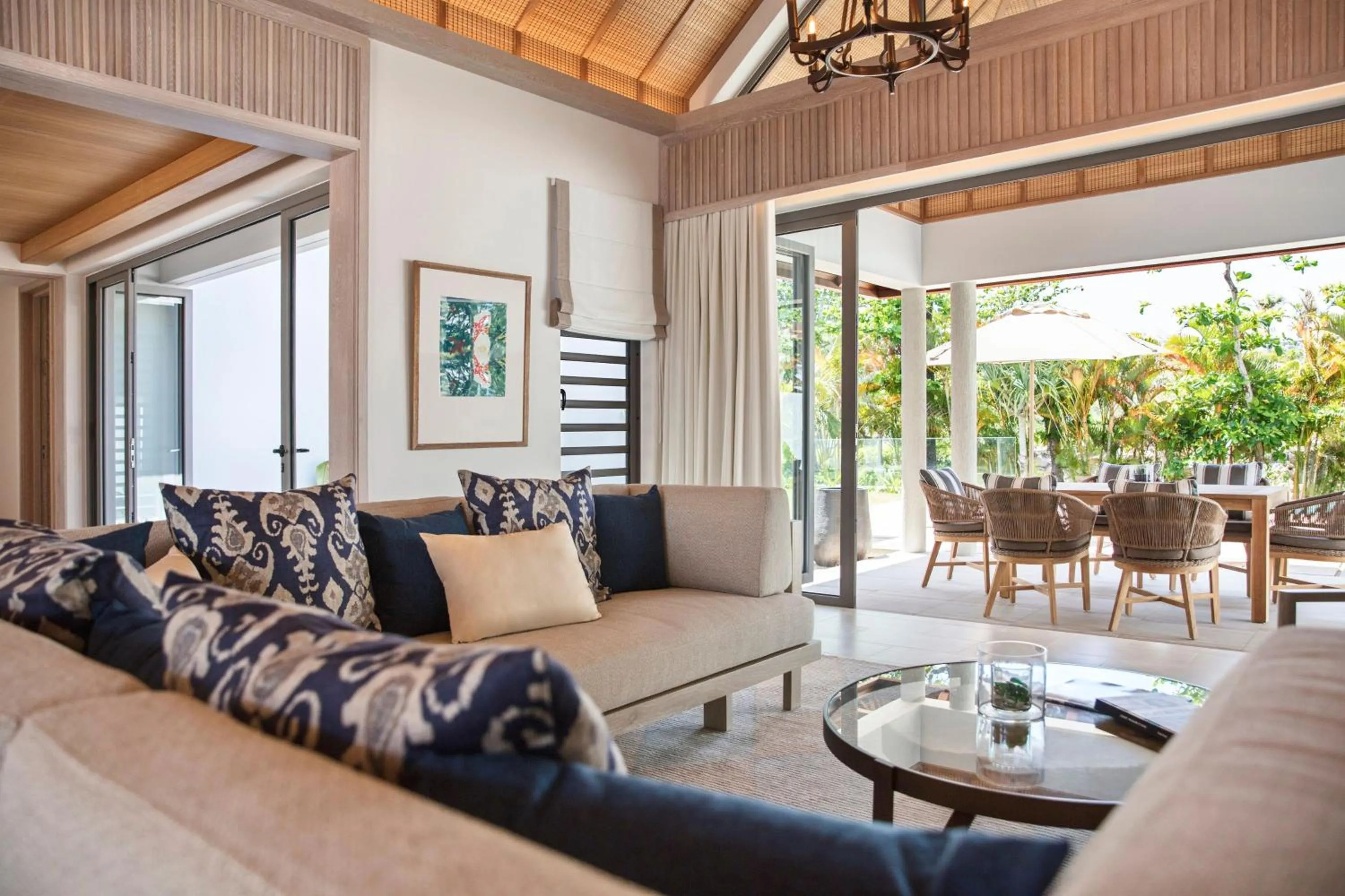 Living room in Anantara Iko Mauritius Resort & Villas