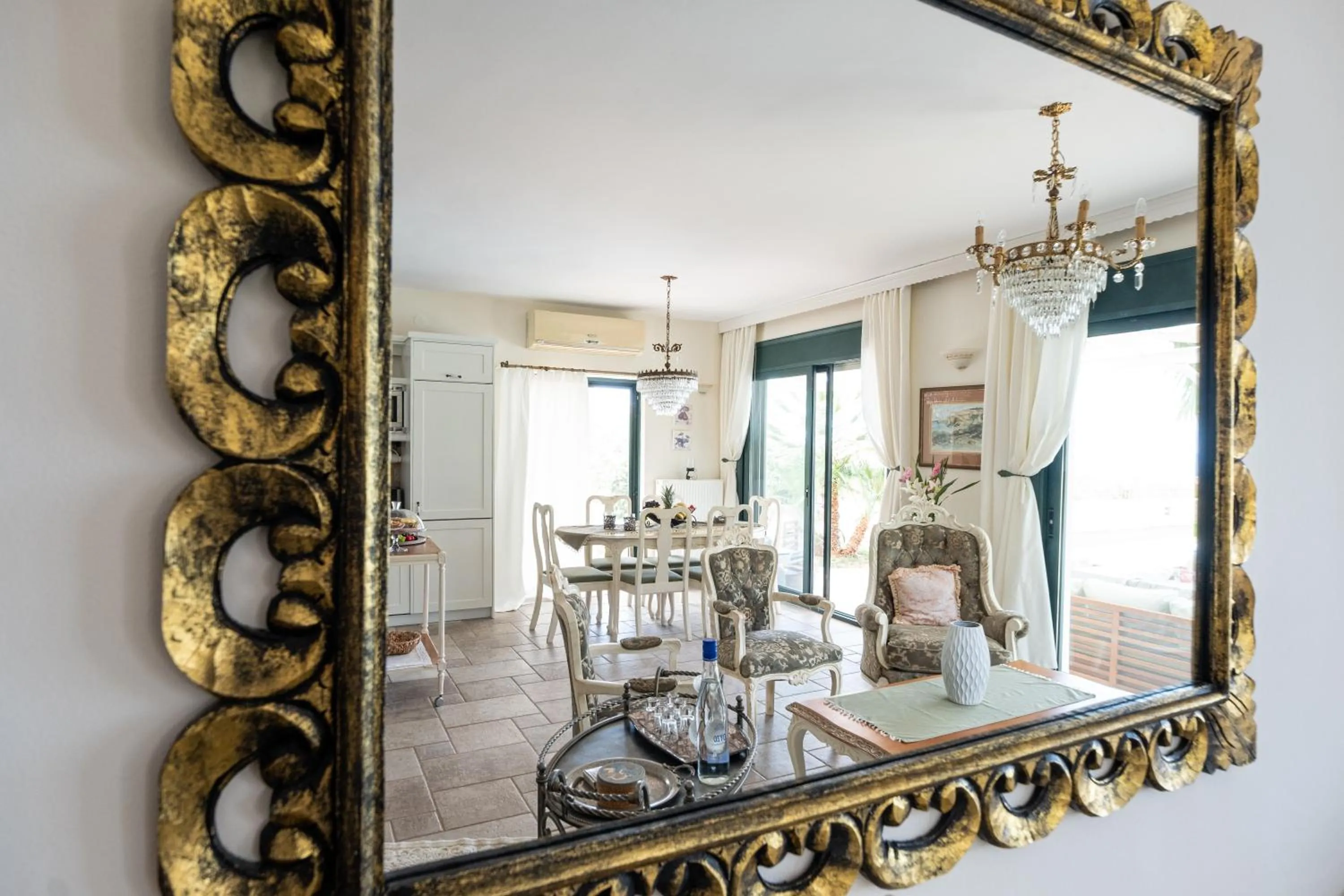 Living room in Pandora Villas