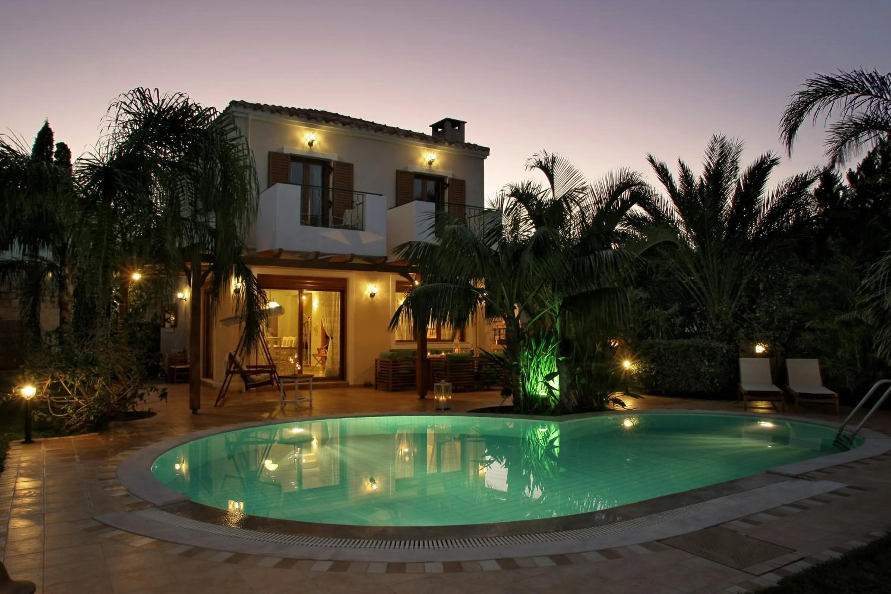 Garden in Pandora Villas