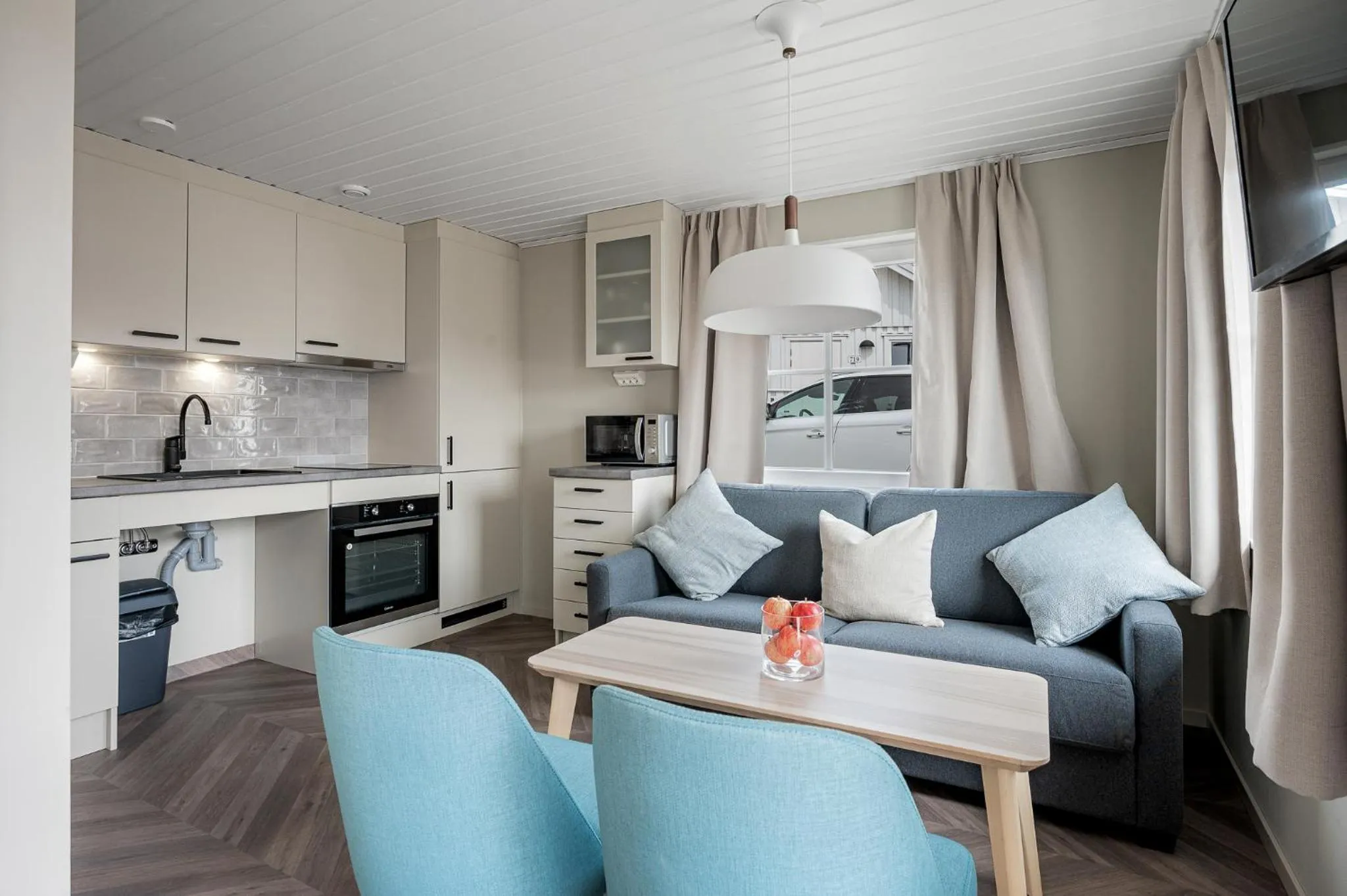 Living room in Tanumstrand SPA & Resort Stugor