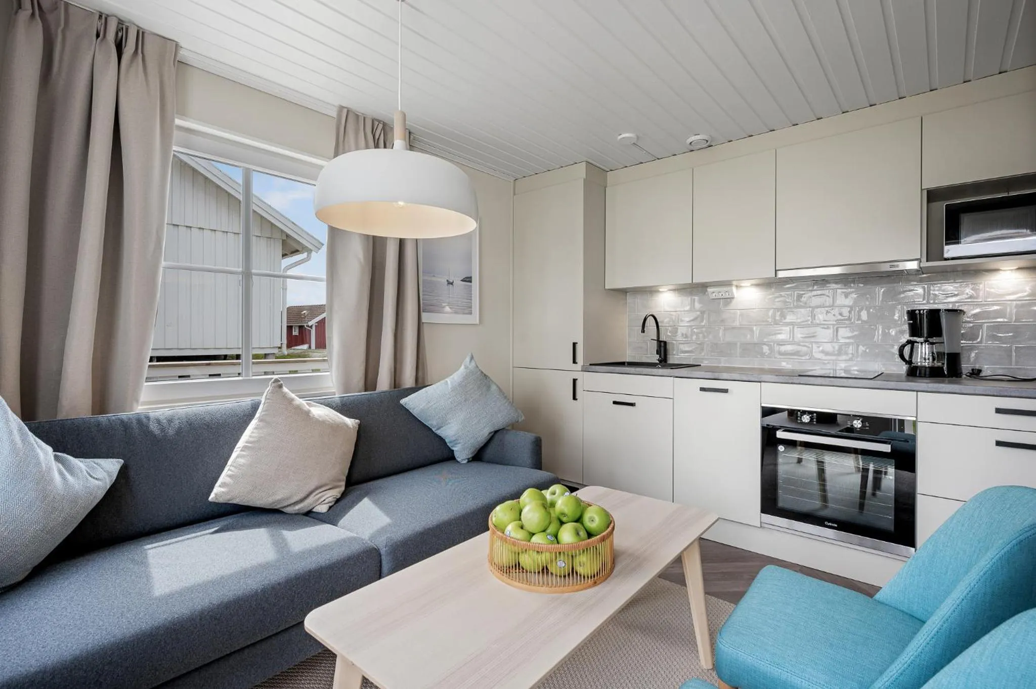 Living room in Tanumstrand SPA & Resort Stugor